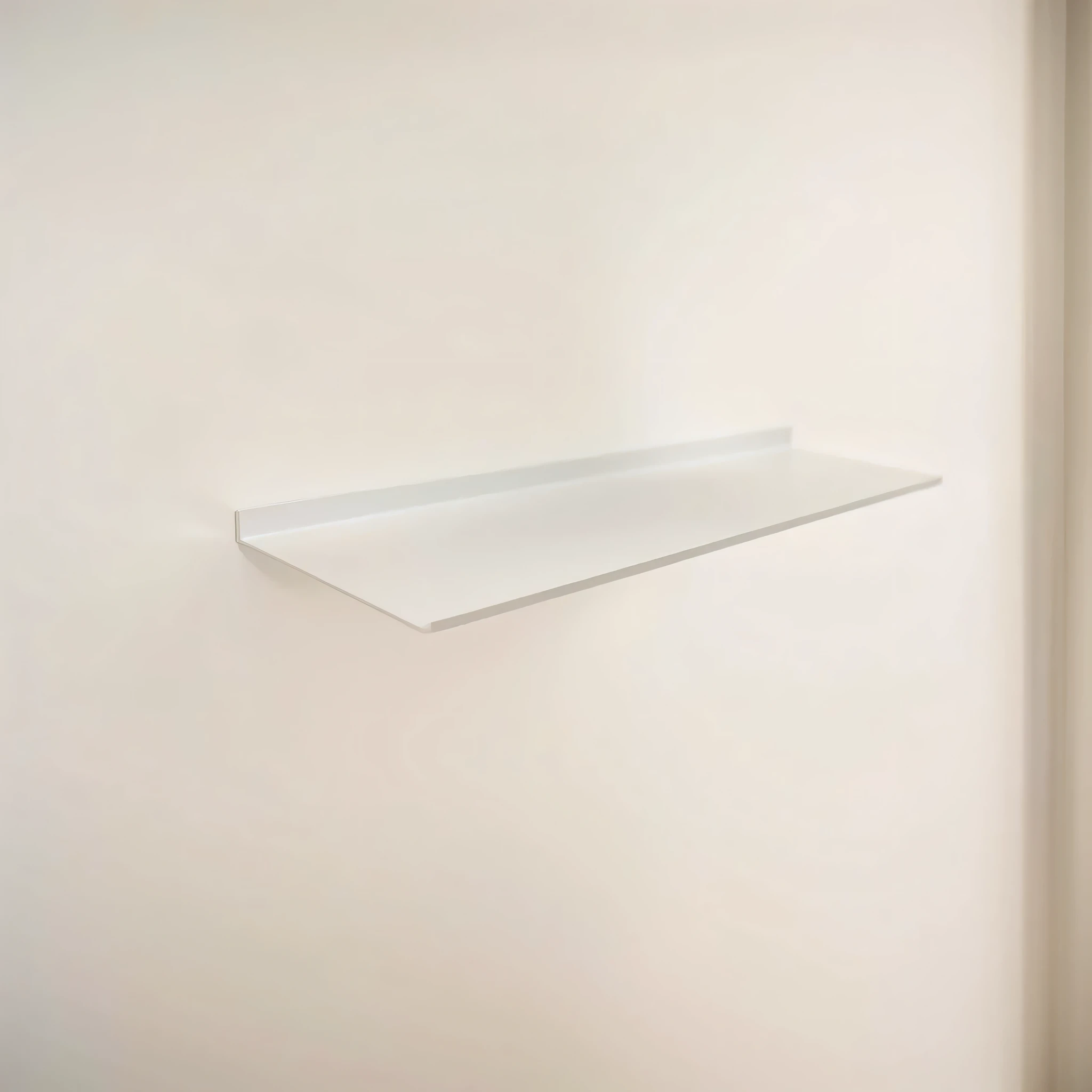 there is a white shelf with a white shelf on it, shelf, product photo, flat minimalistic, shelves, product photo, full height. white plastic, full product shot, detailed product image, wall ], line of sight, White panels, top line of sight, miniature product photo, 300 mm, 3 0 0 mm, high quality product photo