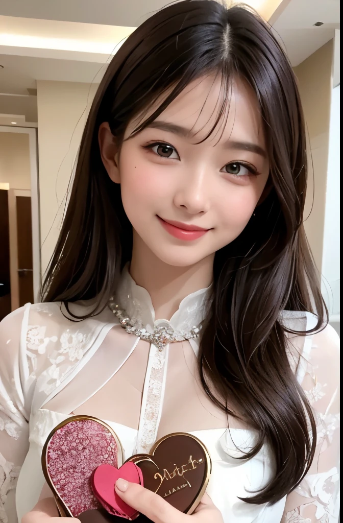 araffe woman in a white dress posing for a picture, xintong chen, dilraba dilmurat, wenfei ye, full-body xianxia, Chinese girl, ruan jia beautiful!, Yoshitomo Nara, 8k selfie photograph, chengyou liu, xision wu, Yun Ling, Beautiful image, 1 8 I