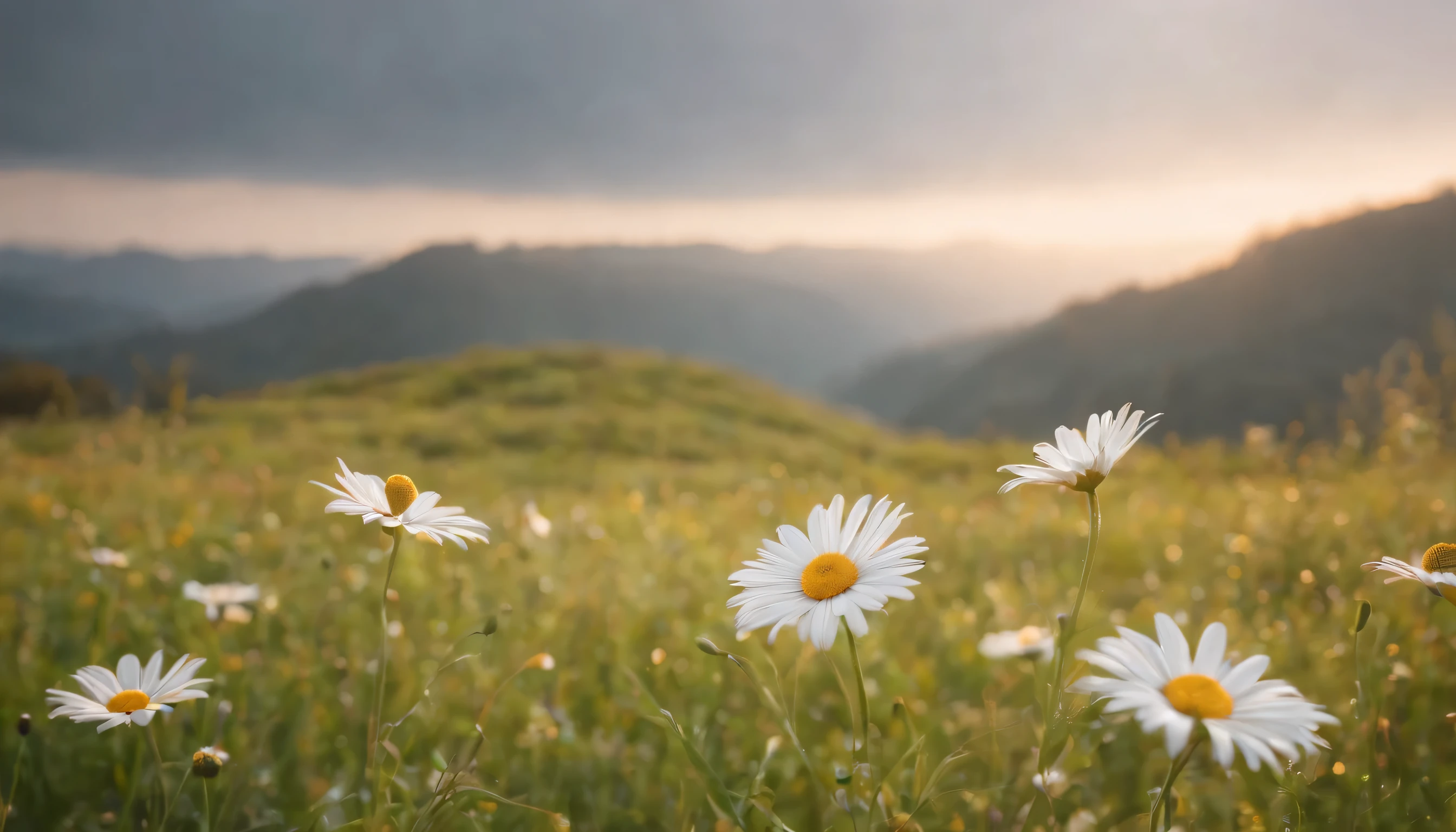(Highly detailed CG Unity 8K wallpaper、masterpiece、highest quality、Super detailed)、(best lighting、best shadow、very delicate and beautiful)、highest quality、8K、Detailed facial depiction、masterpiece、highest quality、clear image quality、
Photo of flowers sparkling with morning dew