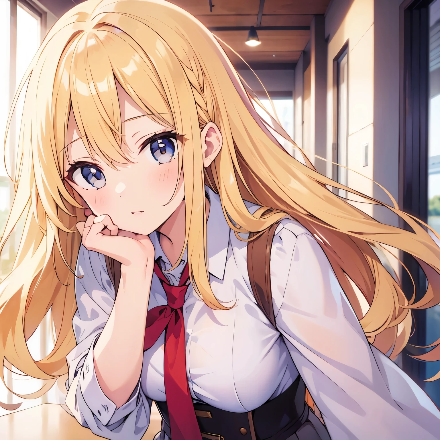 blonde、girl