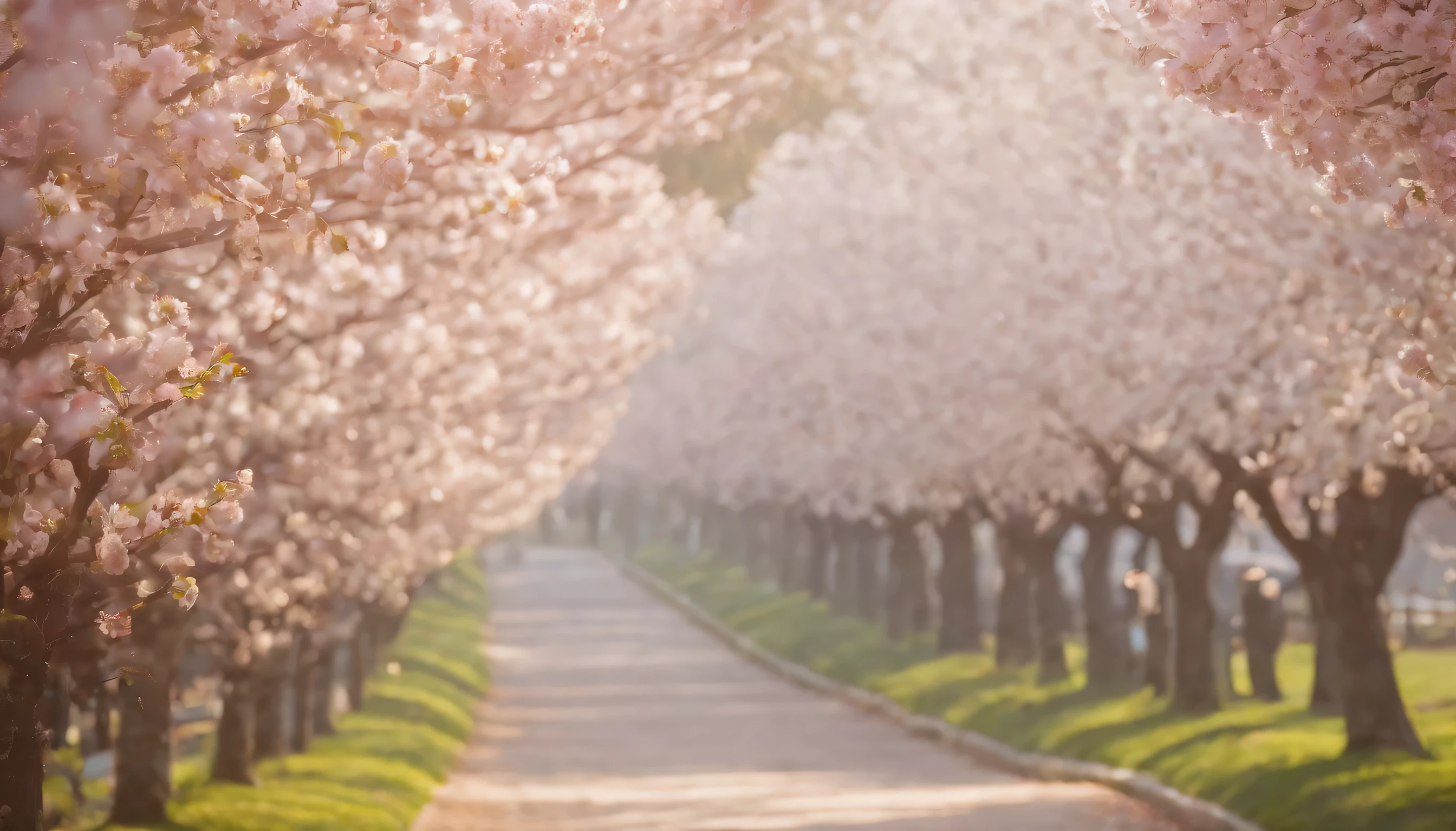 (Highly detailed CG Unity 8K wallpaper、masterpiece、highest quality、Super detailed)、(best lighting、best shadow、very delicate and beautiful)、highest quality、8K、Detailed facial depiction、masterpiece、highest quality、clear image quality、
Landscape photo of cherry blossoms swaying in the spring breeze