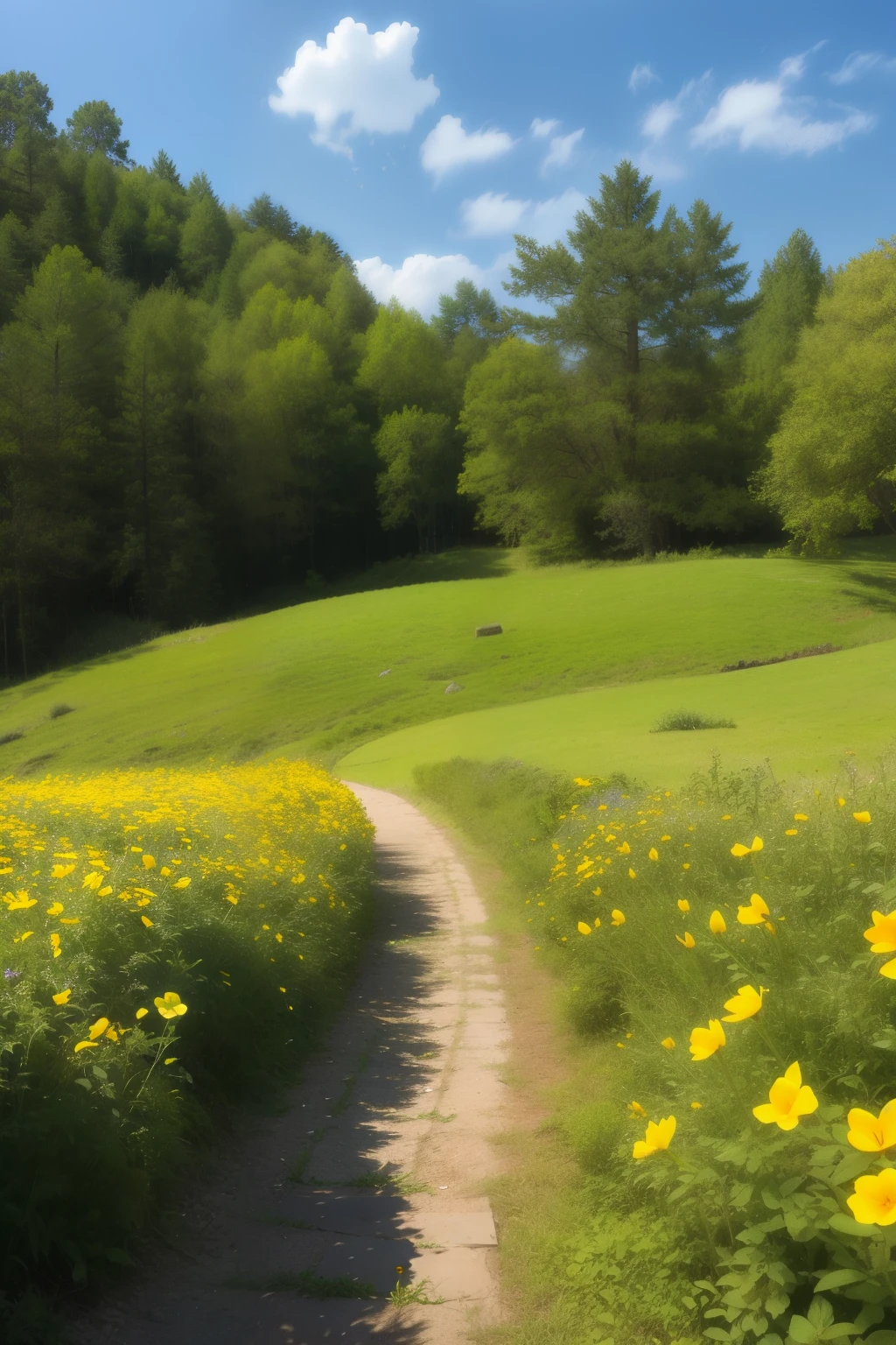 Beginning of spring nature high quality