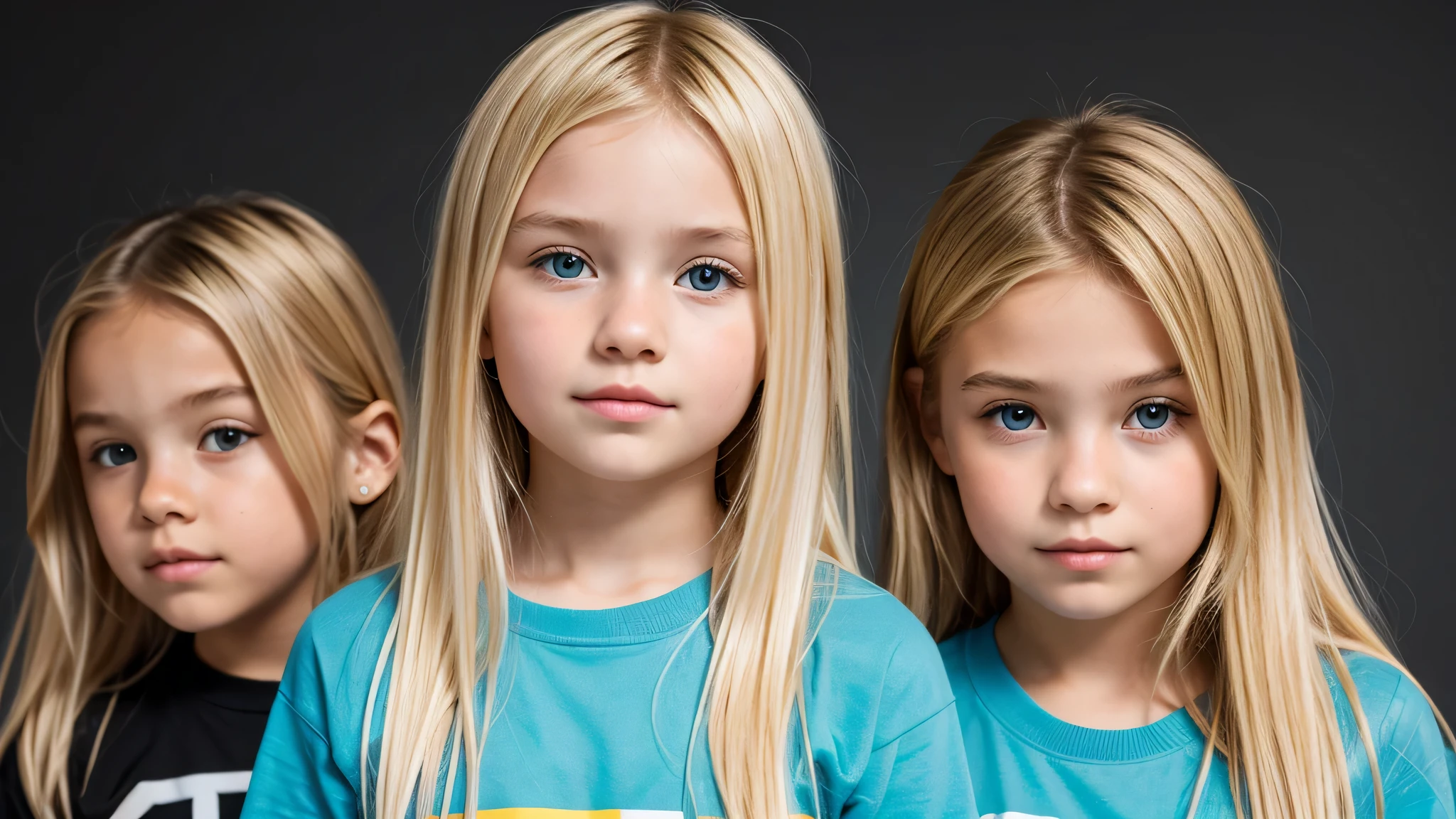 girl blonde kids,  humanoid background iicon.