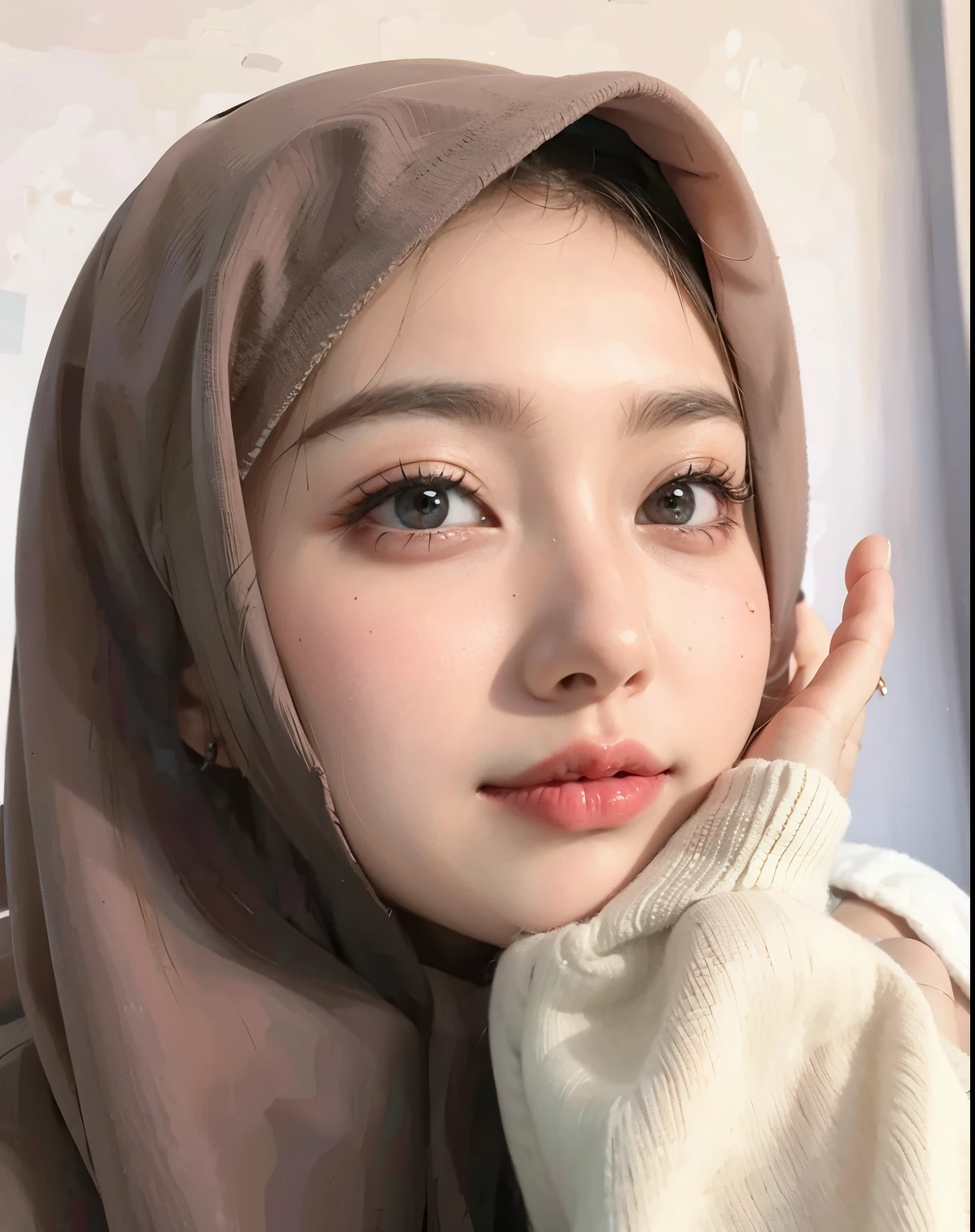 8K、RAW、lovey-dovey, Headscarf