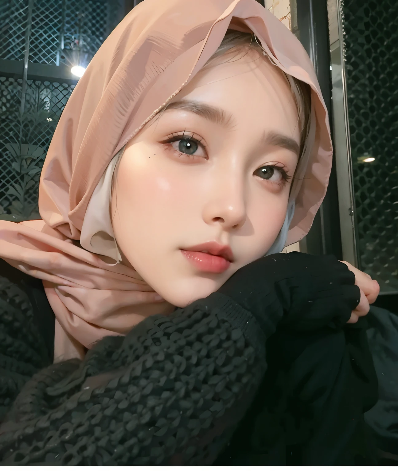 8K、RAW、lovey-dovey, Headscarf