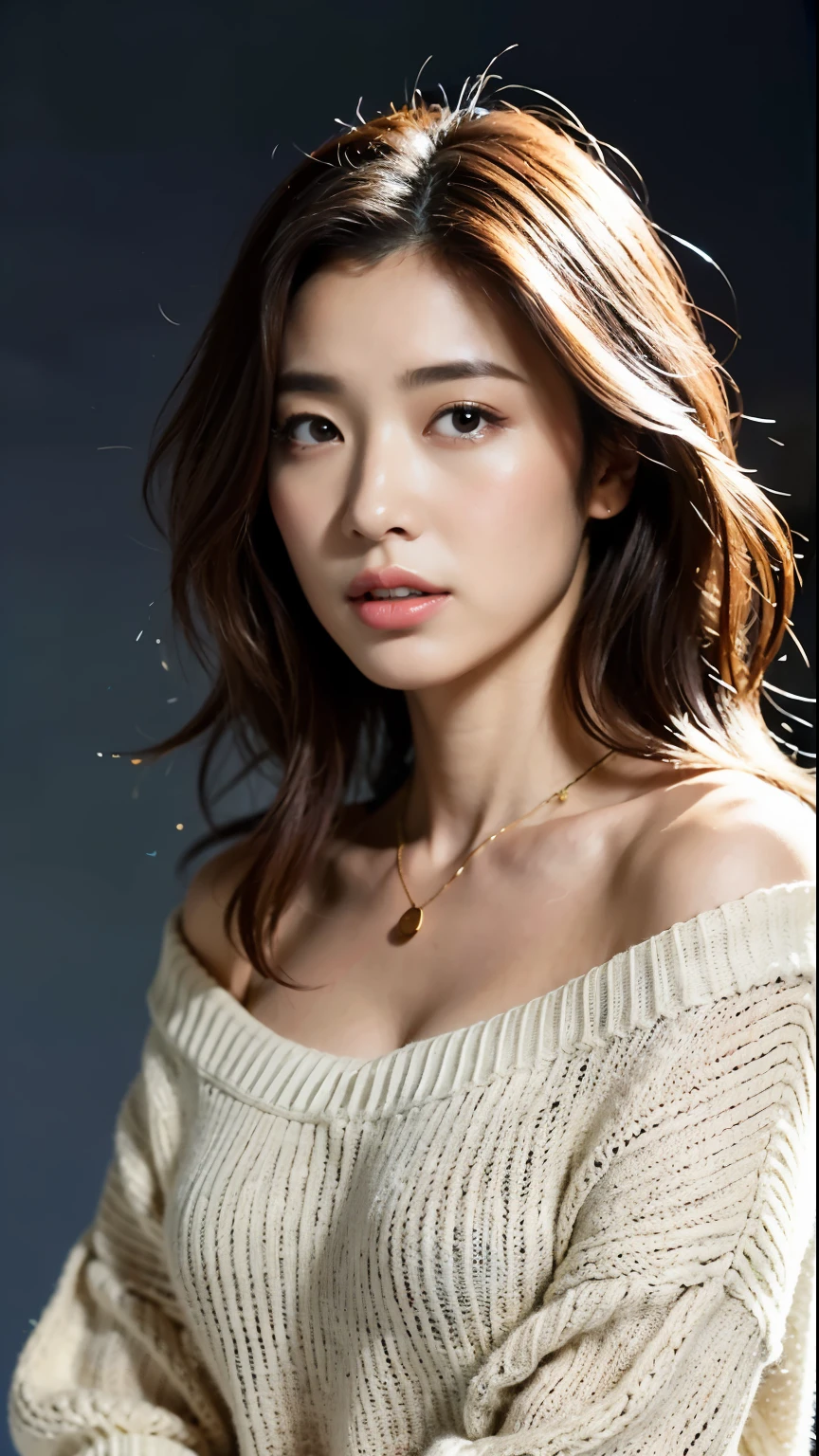 Arabian Light、like a magazine、No clothes、Woman leopard pose、Full Body Shot、20th Ayaka、NiziU AYAKA、 4K、1People Women、slender、 Loose, wavy styling 、Fascinating and attractive、Including the texture of the face and skin.,Detailed eyes、Troubled expression、Skin texture is natural
