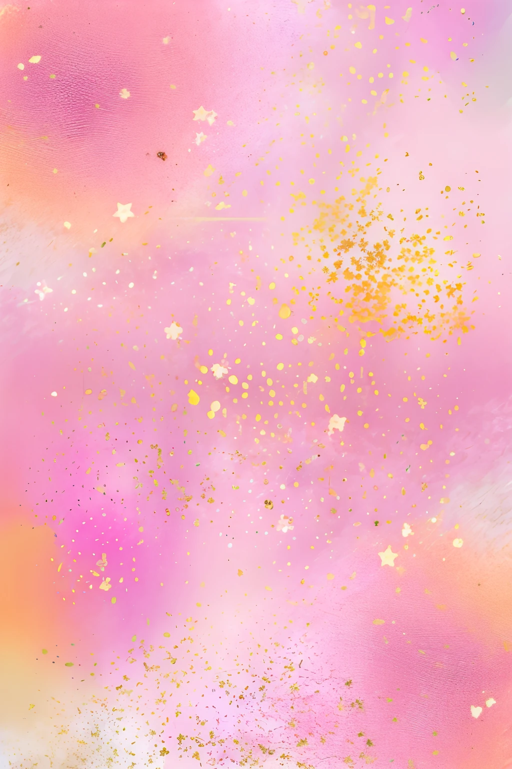 a close up of a pink and gold watercolor background with gold glitter, background artwork, pink and gold, vibrant color with gold speckles, pink background, background art, pink and gold color scheme, watercolor background, fancy background, background pastel, light pink background, pastel background, pink mist, pink fog background, glitter background, pink cloud background, pink gradient background