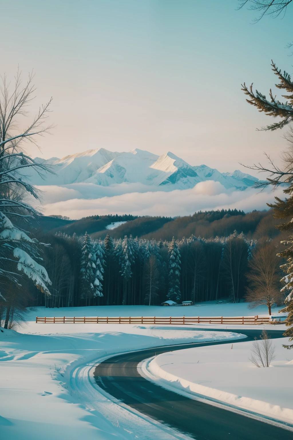 February landscape
