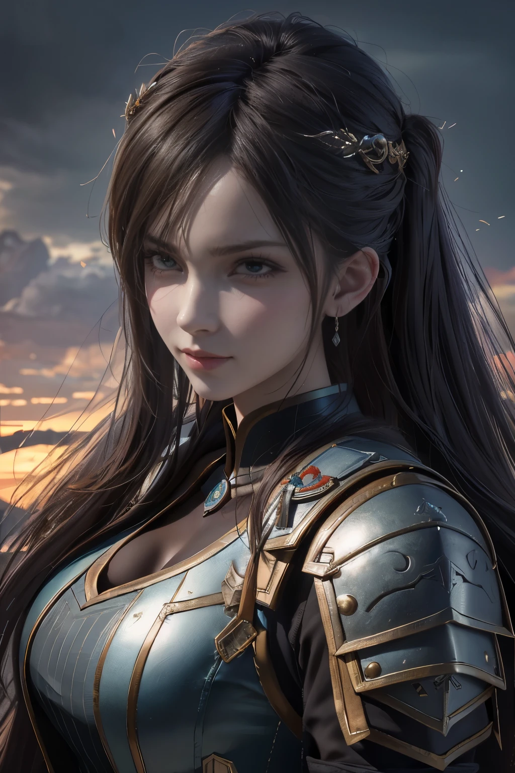 （（best qualtiy））， （（tmasterpiece））， （（Realistis））， （A detailed）， （realisticlying：1.5），illusory engine， (High detail: 1.9)，（femele：1.4），（big breasts beautiful： 1.4),(carismatic:1.3)， （Large breasts）， beuaty girl，Exquisite armor，beauitful face， looking at viewert， dynamicposes， In the background is a Greek temple，starrysky，hdr， Ray traching， NVIDIA RTX， Hyper-Resolution， Unreal 5， sub surface scattering， PBR textures， Post-processing， Anisotropic filtering， depth of fields， Maximum clarity and sharpness， trichotomy，8K original，（Luminous Particle：1.4），（VerydetailedCG，Unity 8k壁纸，cinmatic lighting，lens flare glow），Reflectors，Sharp focus，dramatics