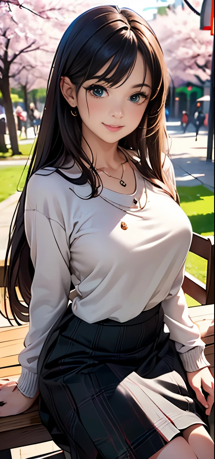 Cute mommy, mature women, realistic skin,perfect ,black hair, long hair, (hair over one eye:1.4), messy hair, hair between eyes, oversize shirt,pink mini skirt, chubby,plump,fat,pucker lips,cute shy blush on,garden, under tree,night