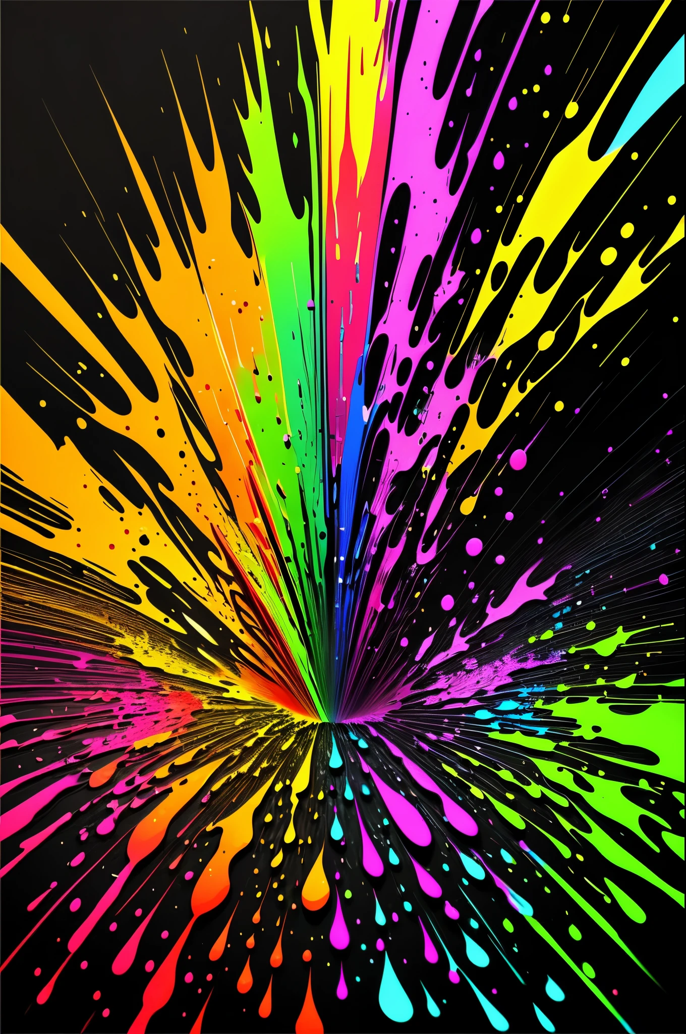 fluorescence,makeup a close up of a colorful explosion of paint on a black background, colorful paint,colourful explosion, colorful explosion, color explosion, an explosion of colors, color ink explosion, explosion of color, explosion of colors, explosive colors, spectacular splatter explosion, dark color. explosions, splashes of colors, splashes of color, philosophical splashes of colors,black background, realistic art,splatter, distorted, fusion, 8k,high resolution