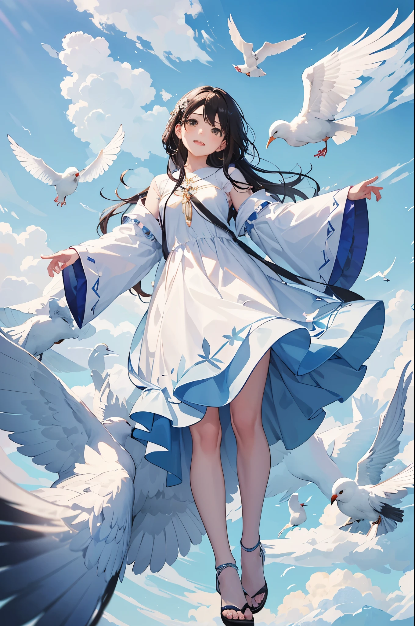 When you were around, everyone was laughing and seemed happy, but people broke up with others, and what they thought about later on. Birds parted from birds and became clouds. If my heart were to become snow, it would definitely be a snow-white bird. Birds dancing Birds Birds Birds Birds Poems
