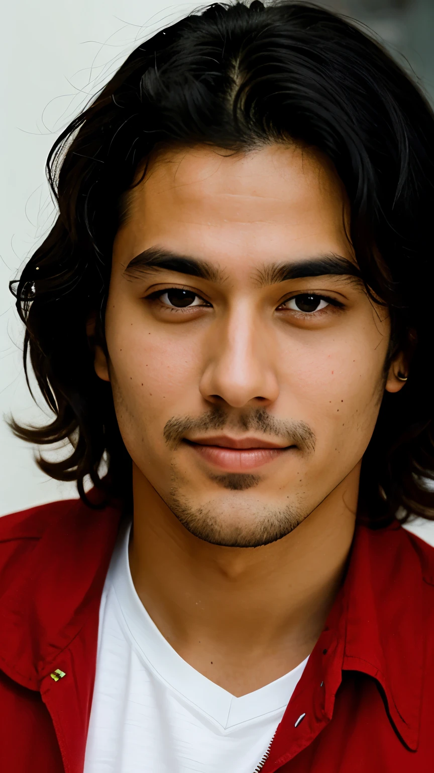 Black hair, handsome man, close potrait