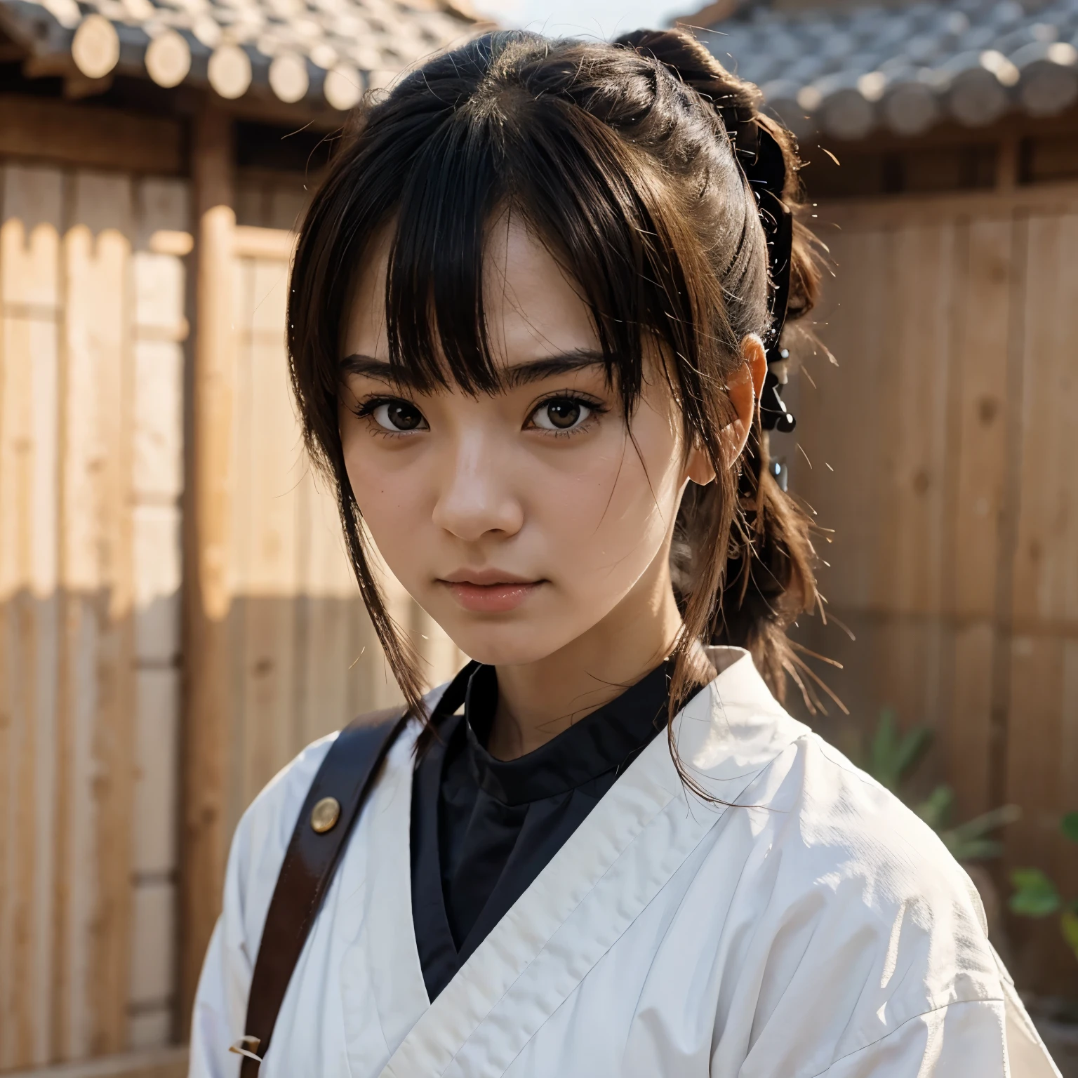 Anime girl samurai