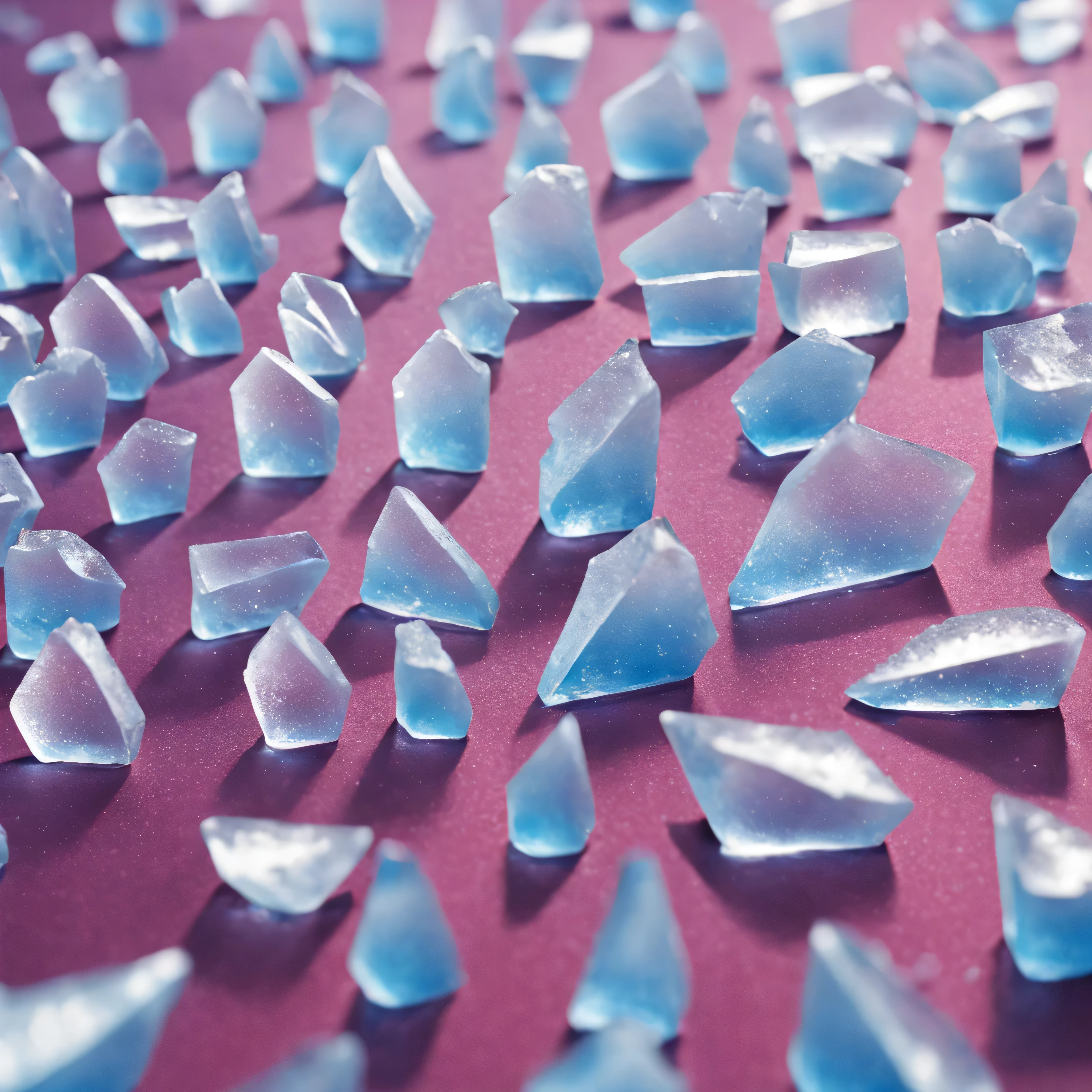 (Absurd:1.3) colorful ((optical illusions)) made of shimmering tiny ice shards. || ((More_Detail))