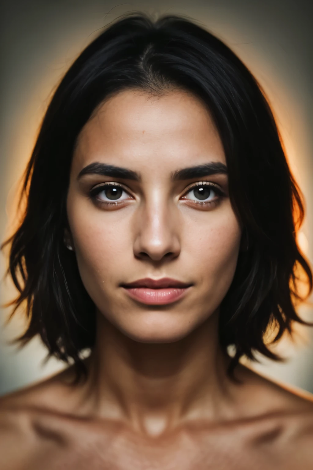 (fechar-se, fotografia editorial de uma mulher de 21 anos), (Rosto altamente detalhado:1.4) (sorriso:0.7) (fundo desfocado prateleira de livro)estudo privado:1.3) to throw, por Lee Jeffries, Nikon D850, fotografia de estoque de filme ,4 codas retrato 400 ,f1 camera.6 lentes ,Cores ricas ,hiper-realist