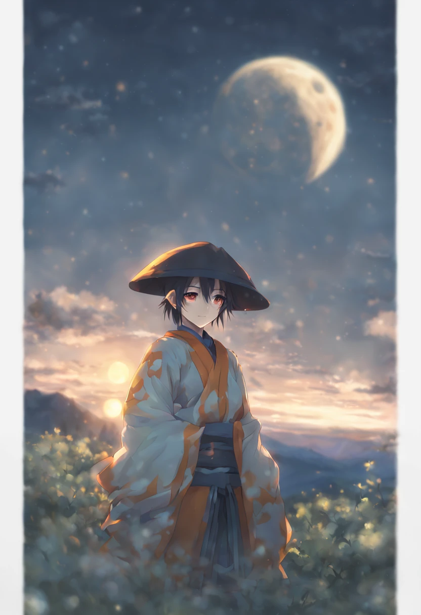 Oboro moon, blurred moon