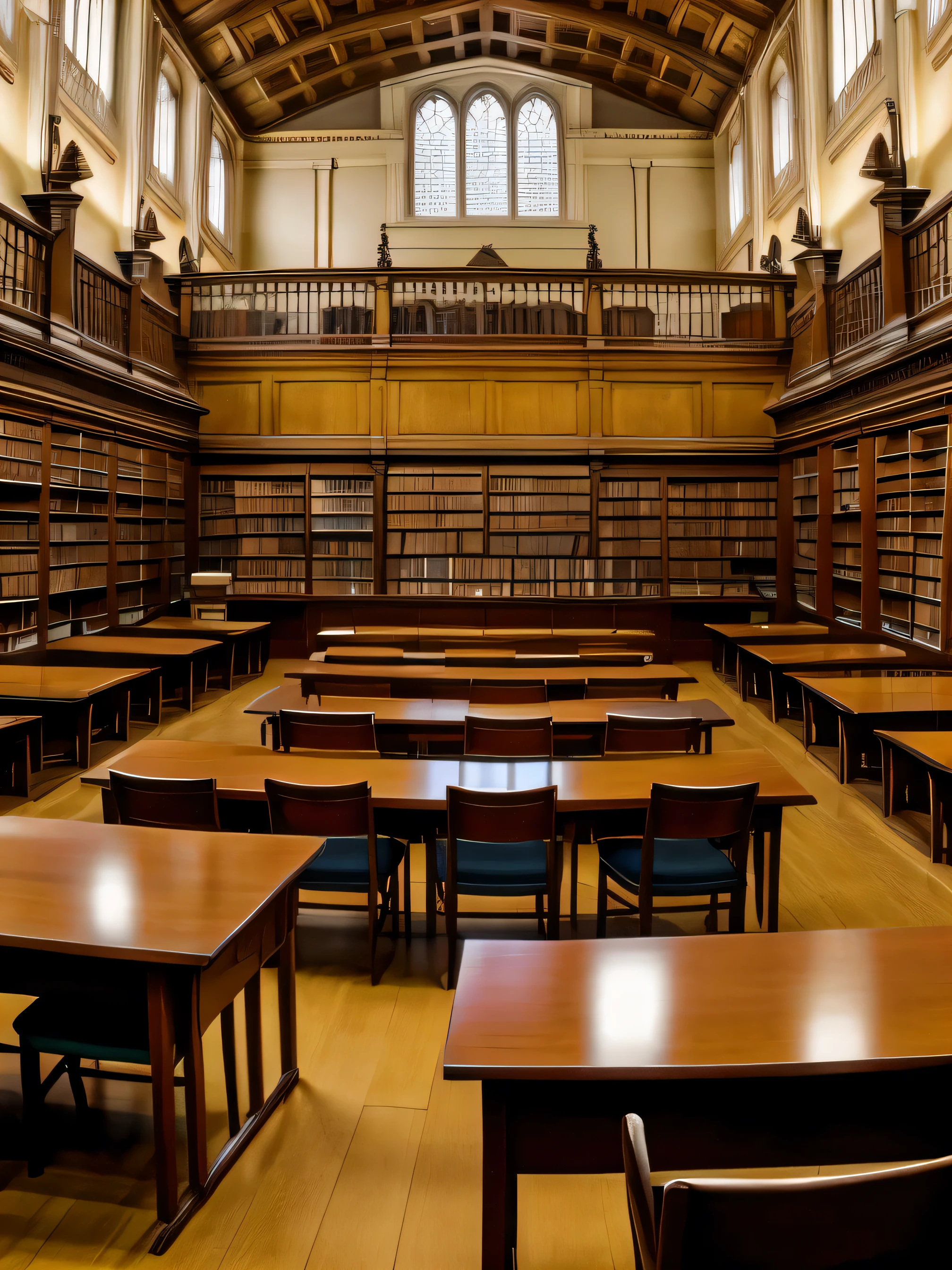 oxford university classroom, desks, library, globe,