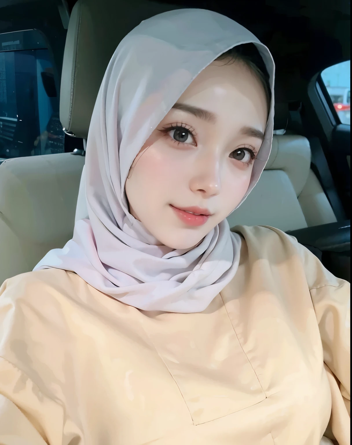 8K、RAW、lovey-dovey, Headscarf 