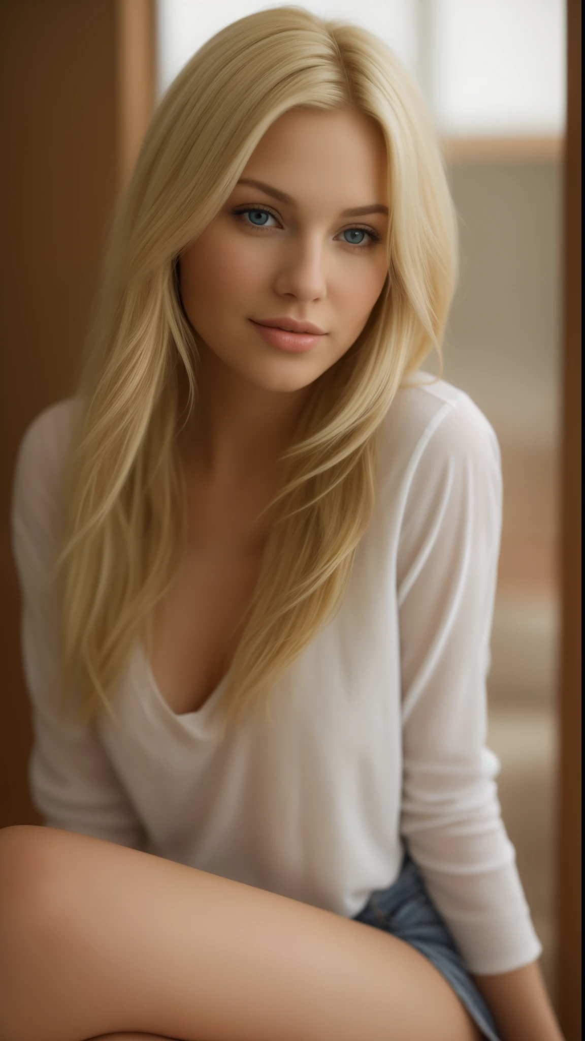 Pretty Blonde Woman