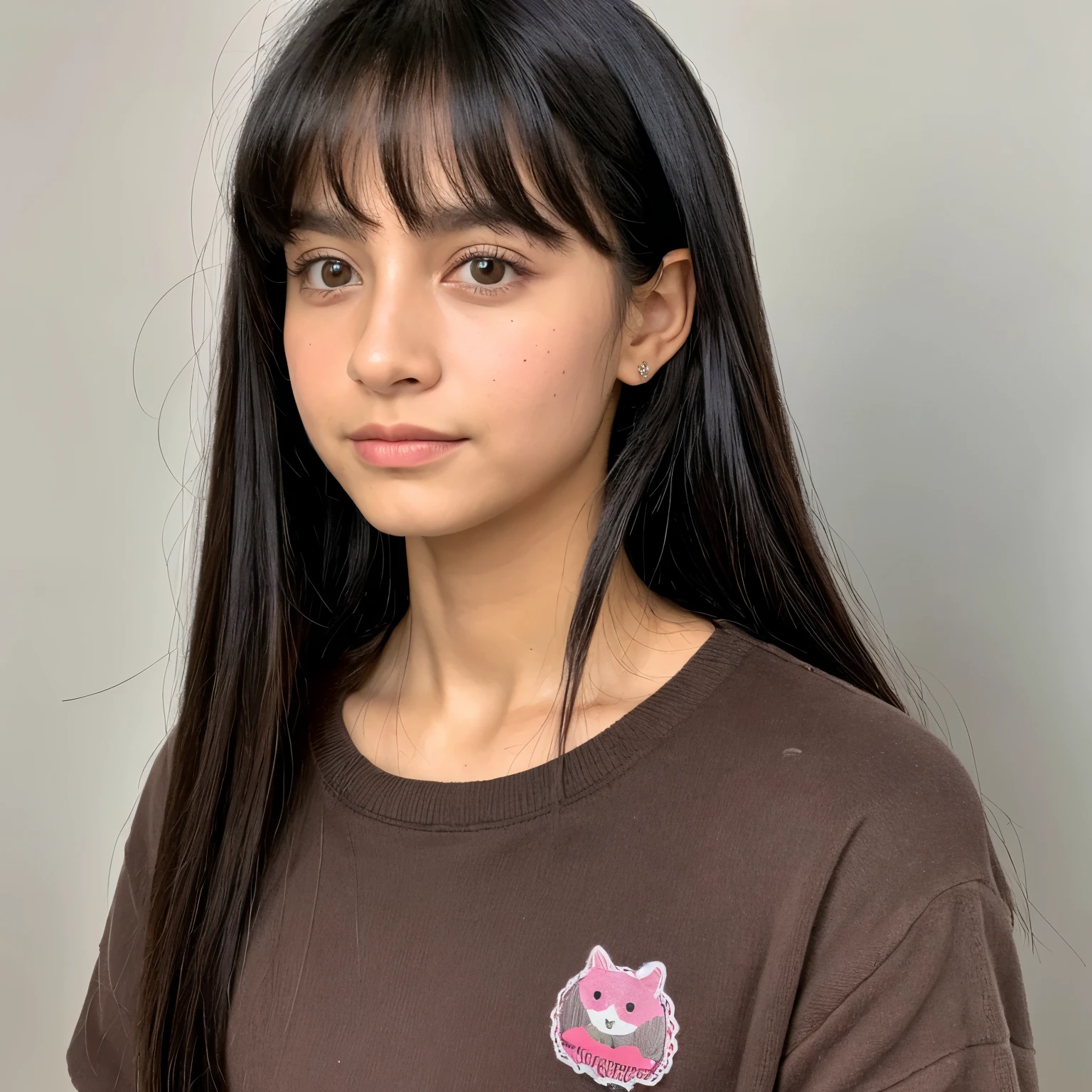 Sweet boy, cabello negro, ropa tierna color rosa, cara inocente, 17 years