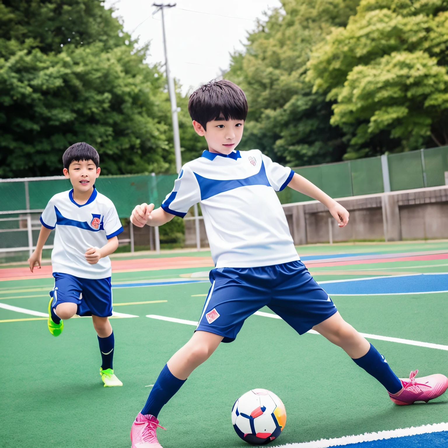 Boy Boy Shota Elementary School Student Gym Clothes Soccer