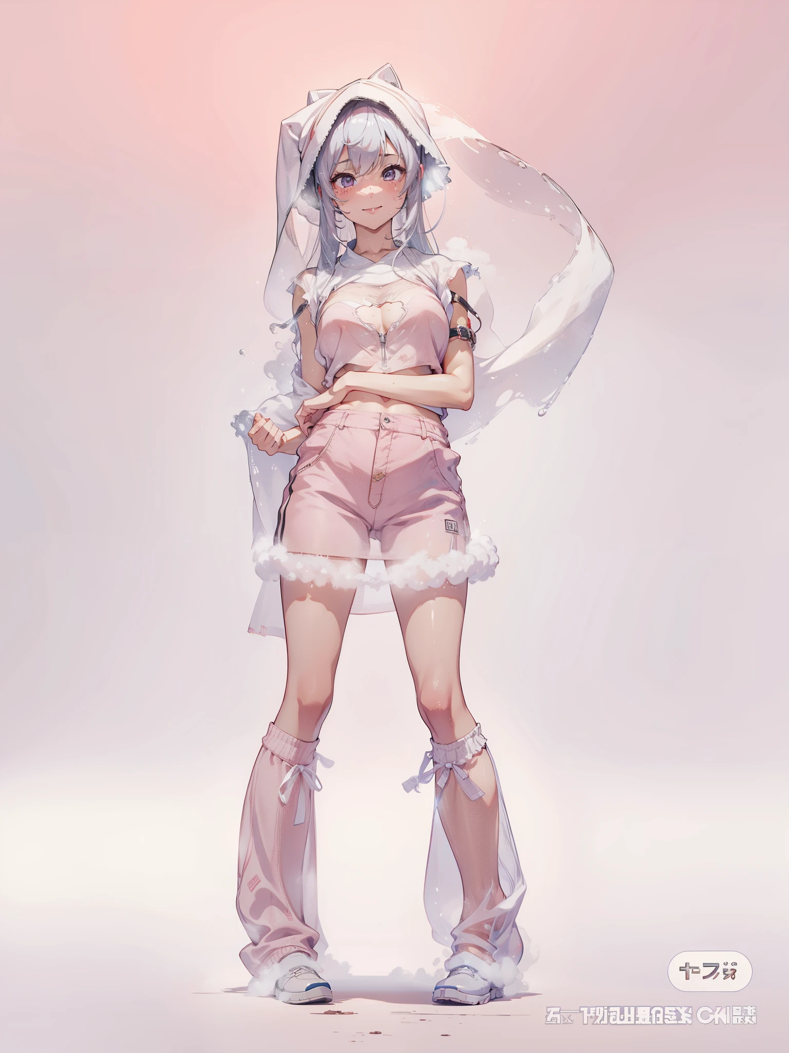 (extremely detailed CG unity 8k wallpaper), (masterpiece), (best quality), (ultra-detailed), (best illustration), (best shadow), (absurdres),
BREAK
girl, sweat, steam, medium breast, nsfw, looking at viewer, light smile,