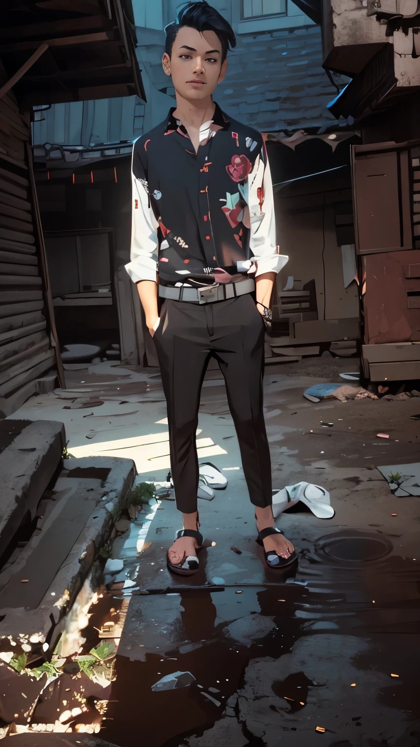 Change background cyberpunk handsome boy. realistic face.8k ultra realistic.