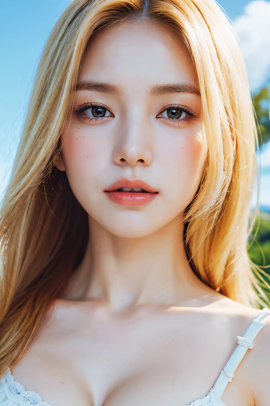 angel, armor gold (masterpiece, best quality, high resolution:1.4), 1girl, angel, skin pores texture, Hair blonde, HD , Photography, movie, cinematic, full Body, Realistic, (8k, RAW photo, best quality, masterpiece:1.2), (realistic, photo-realistic:1.33), best quality, detailed eyes blue, cute,natural lighting, depth of field, film grain, wrinkled skin, sharp, detailed and realistic portrait of a woman ,(freckles:0.5)