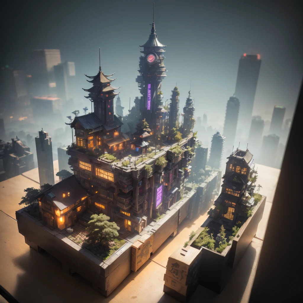 6558年Lunar soil realistic model, (bifurcation, original photo, best quality, masterpiece:1.4),SteampunkCyberpunk6820 City,(CyberpunkLunar soil light:1.3), Lunar soil (related to land),(in a small nature box:1.3),Isometric, small nature, landscape on foundation,landscape,