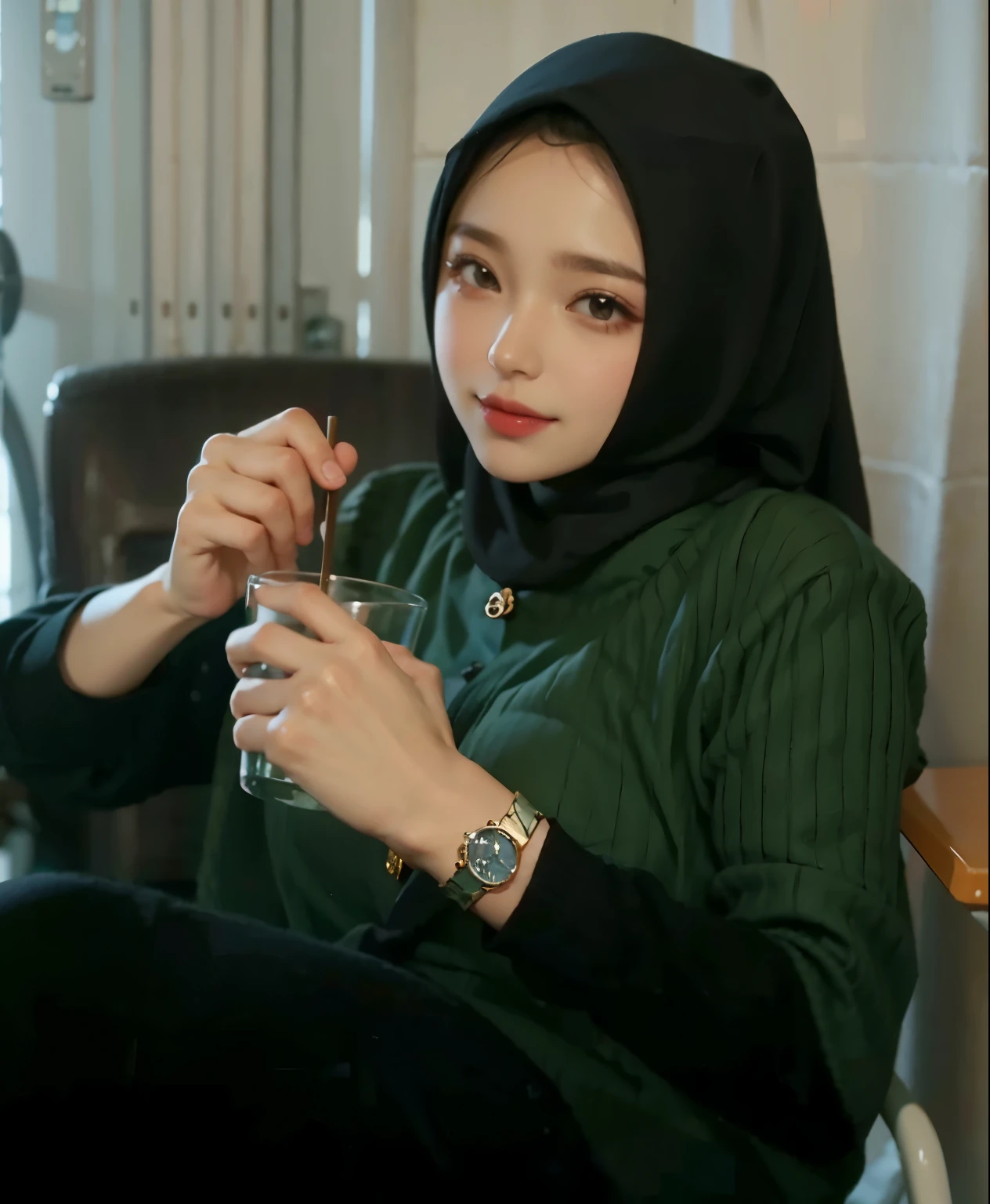 8K、RAW、lovey-dovey, Headscarf