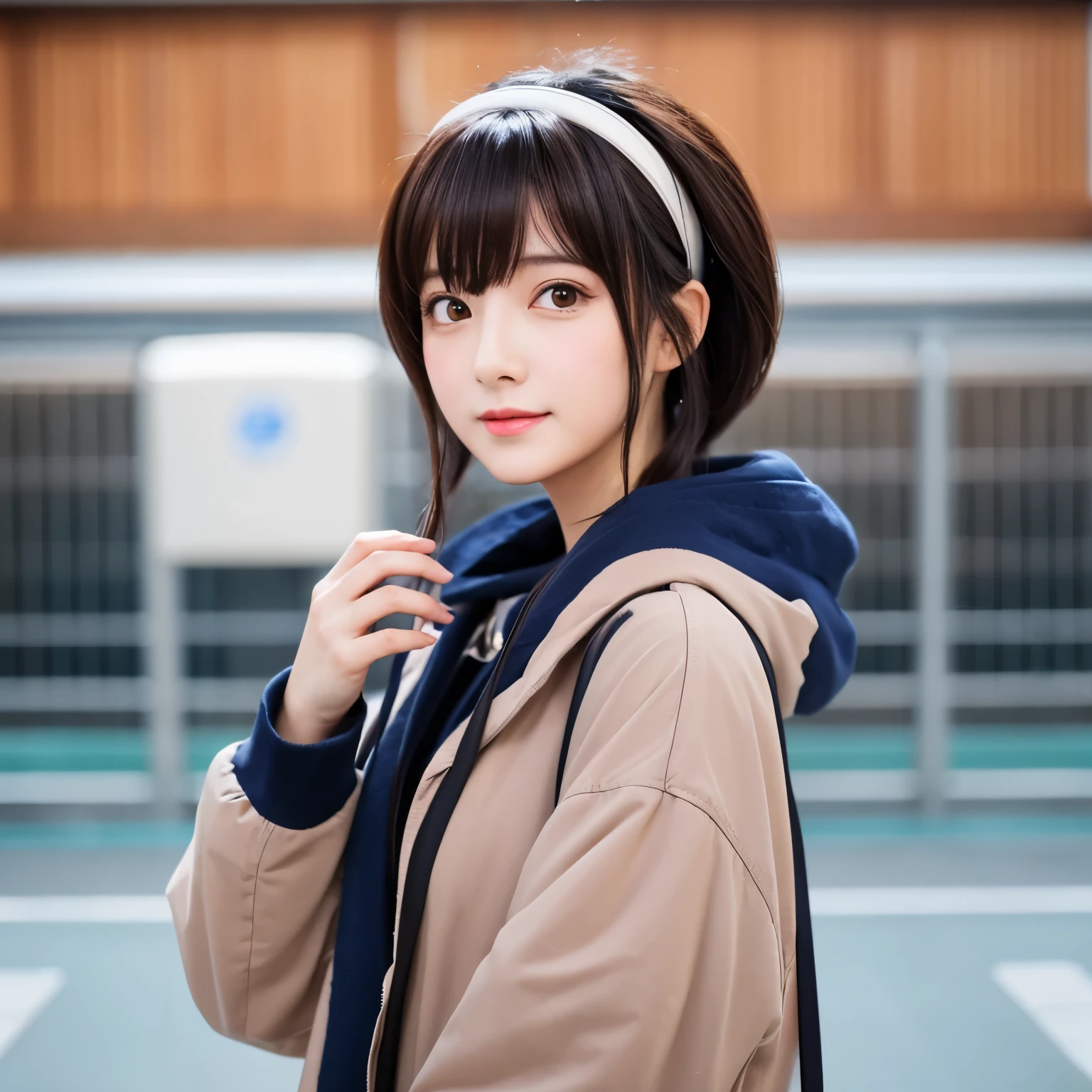 cute jk style anime character
