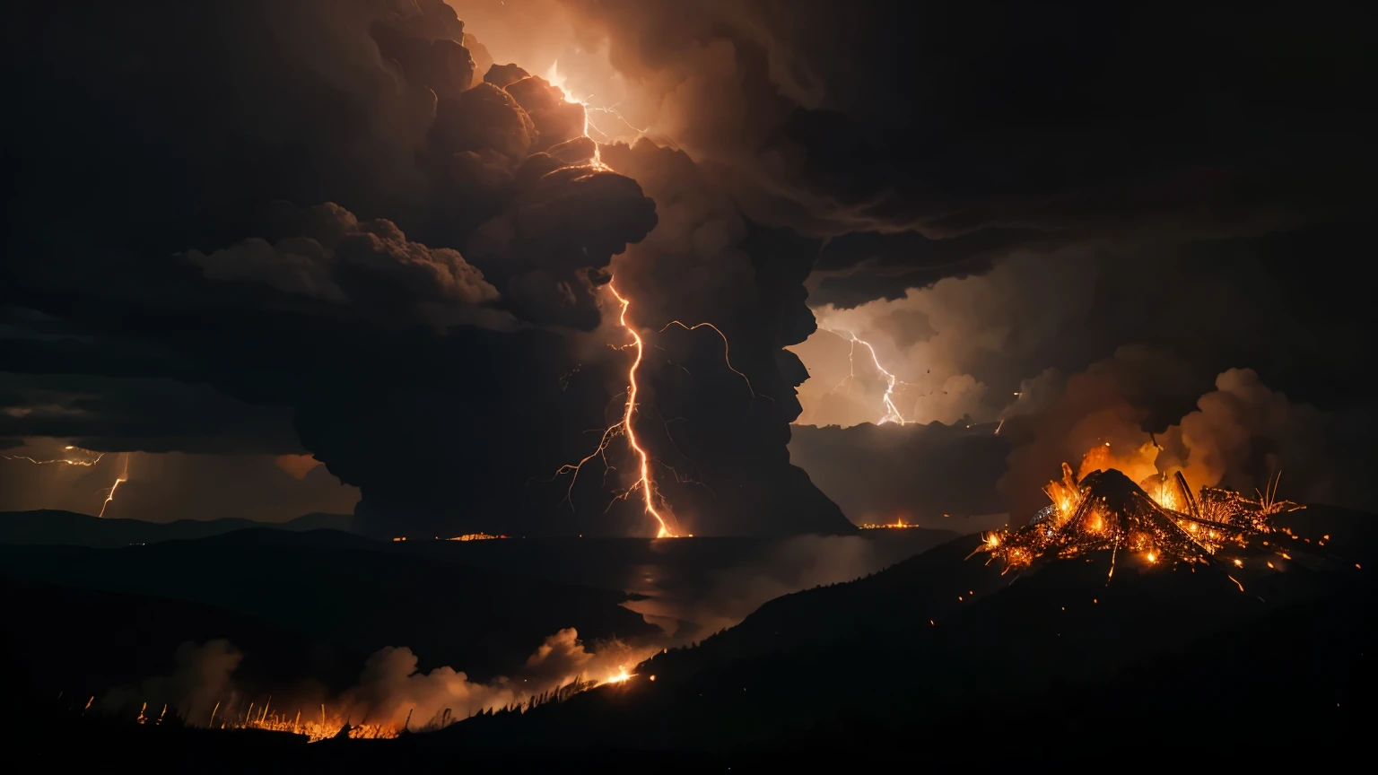 Ultimate natural disaster, fearsome, fire & thunder
