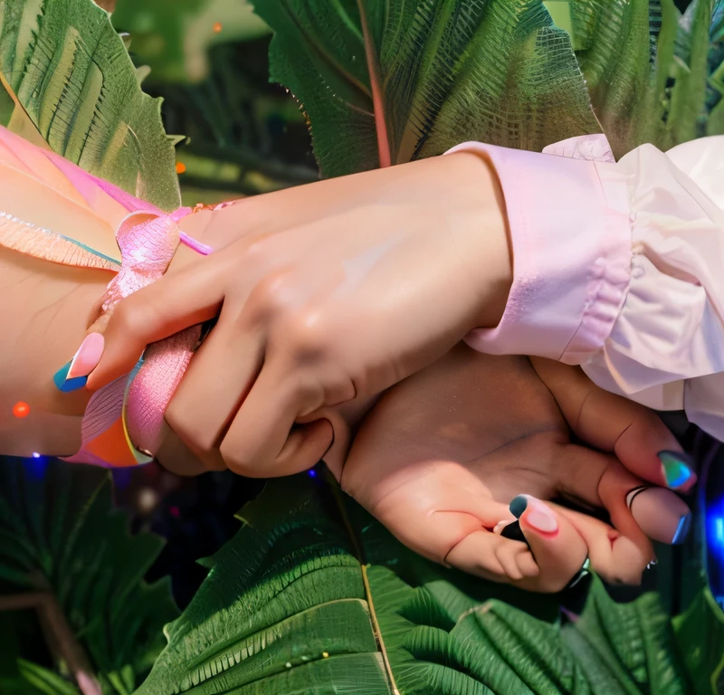 The girl's hands turned, with outstretched fingers. протянутый. smooth, Multiple light sources, rim light, sharp rendering of post-effects, perfect CG, anthropomorphic, Digital art, detailed Digital art, specular, Best quality, 4K, masterpiece:1.2, ultra detailed, Realistic, bright colors, dark and moody lighting, Highest quality image, ensuring every detail is showcased perfectly. It in 4K resolution, allowing viewers to be immersed in the richness of colors and intricate details. The Realistic rendering. in the spotlight, specular, High resolution image, Realistic rendering, dark background, and rim light