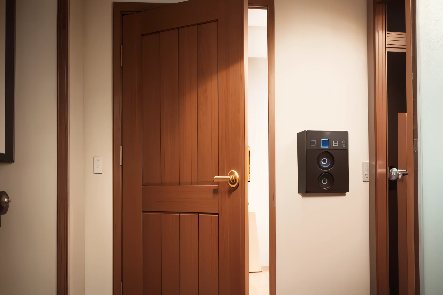 Korean apartment doorbell
