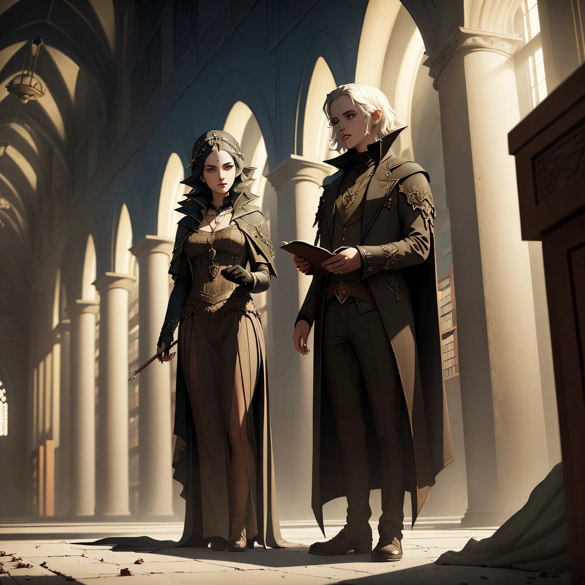 library of Atlantis, Gothic art, drop shadow, masterpiece, ccurate, super detail, award winning, best quality, highres