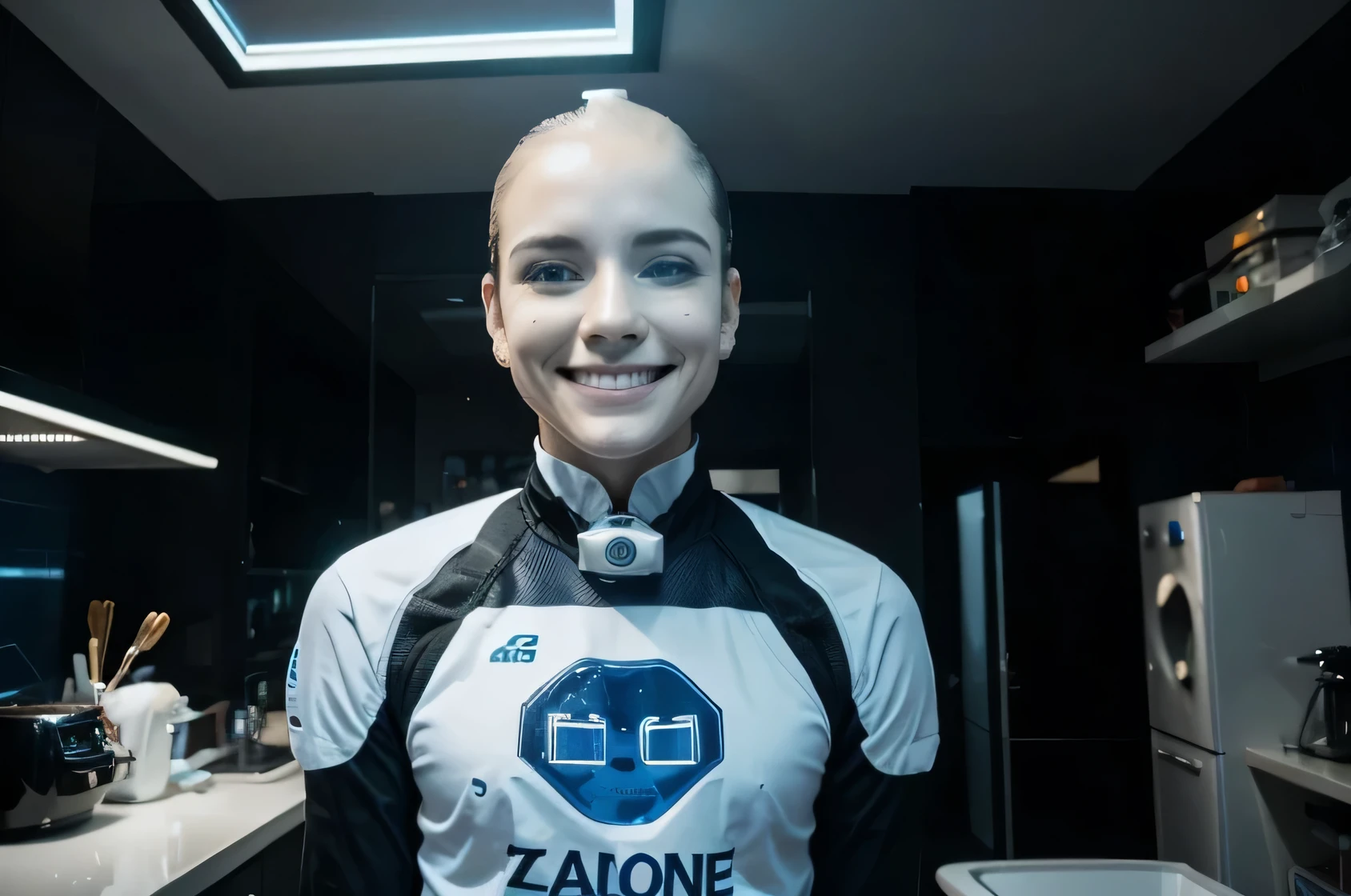 rosto menos humanizado, mais foto e sorridente