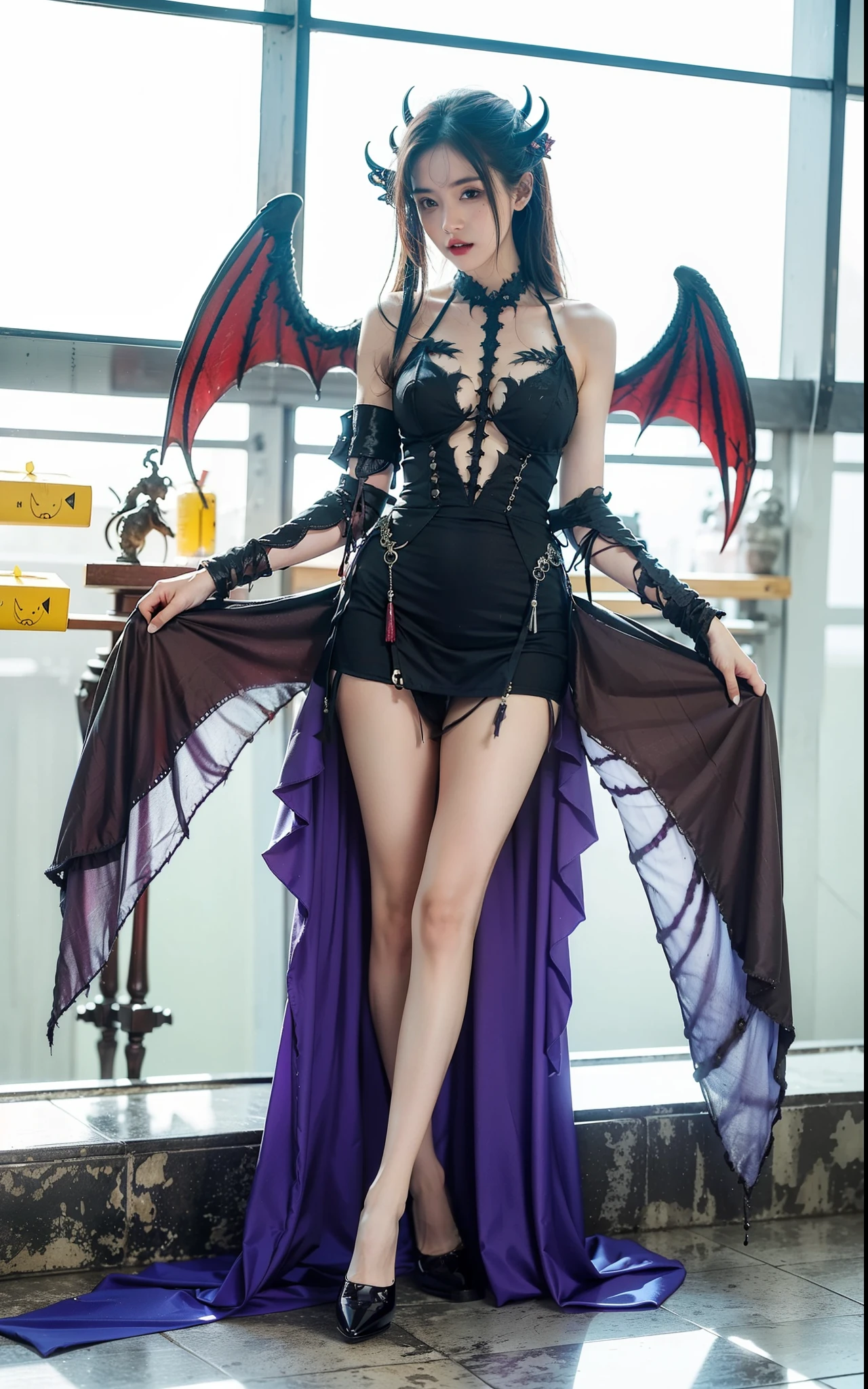beautifully,Picture of box full of swords,wing, succubus theme,the fallen angel,Excellent,scary,secret terror,tentacle,have eyes,The Uncanny Valley effect,little beast blood moon,Skeleton skeleton,vampire,hell fire,恶魔wing