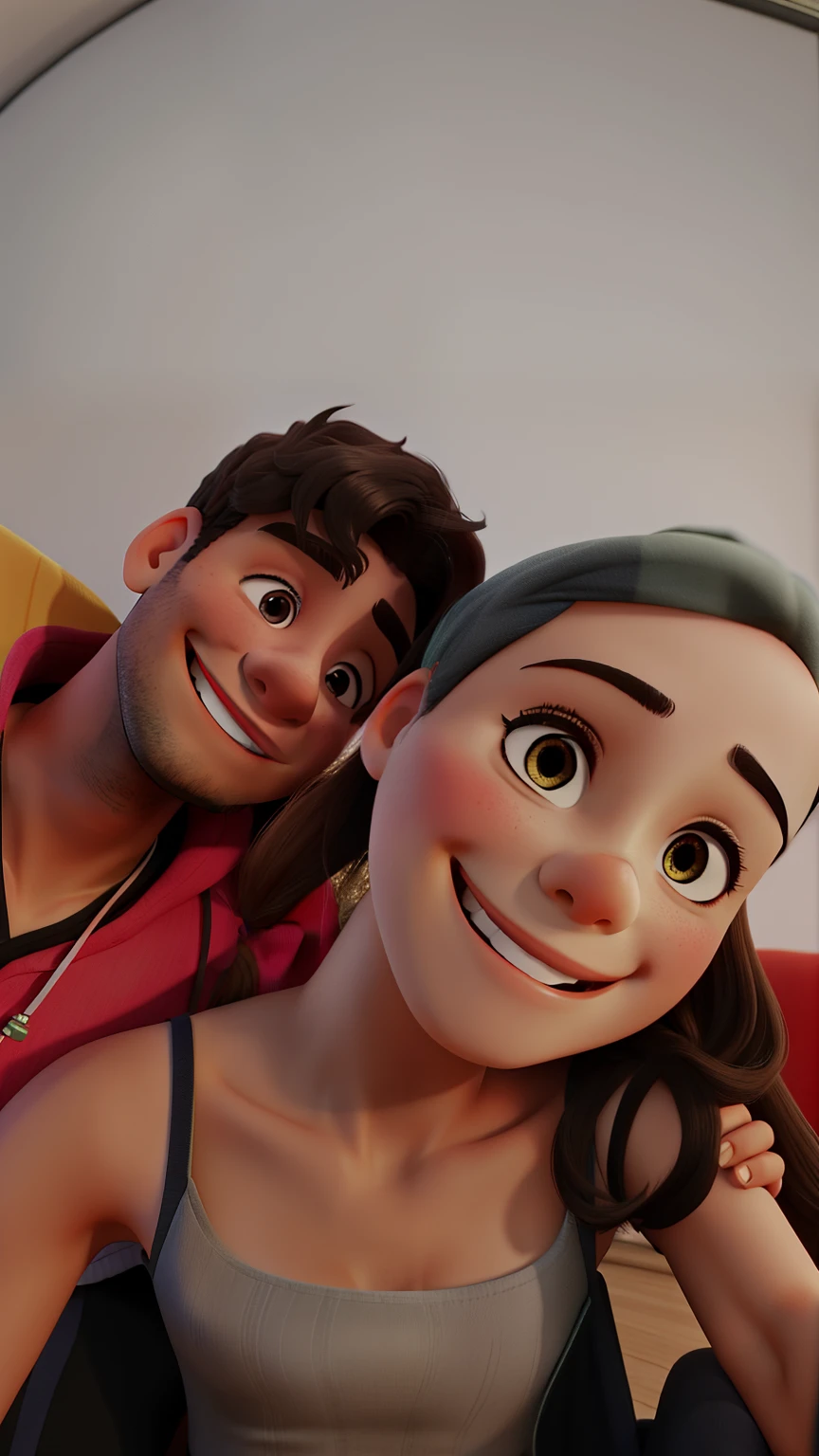 Casal sorrindo