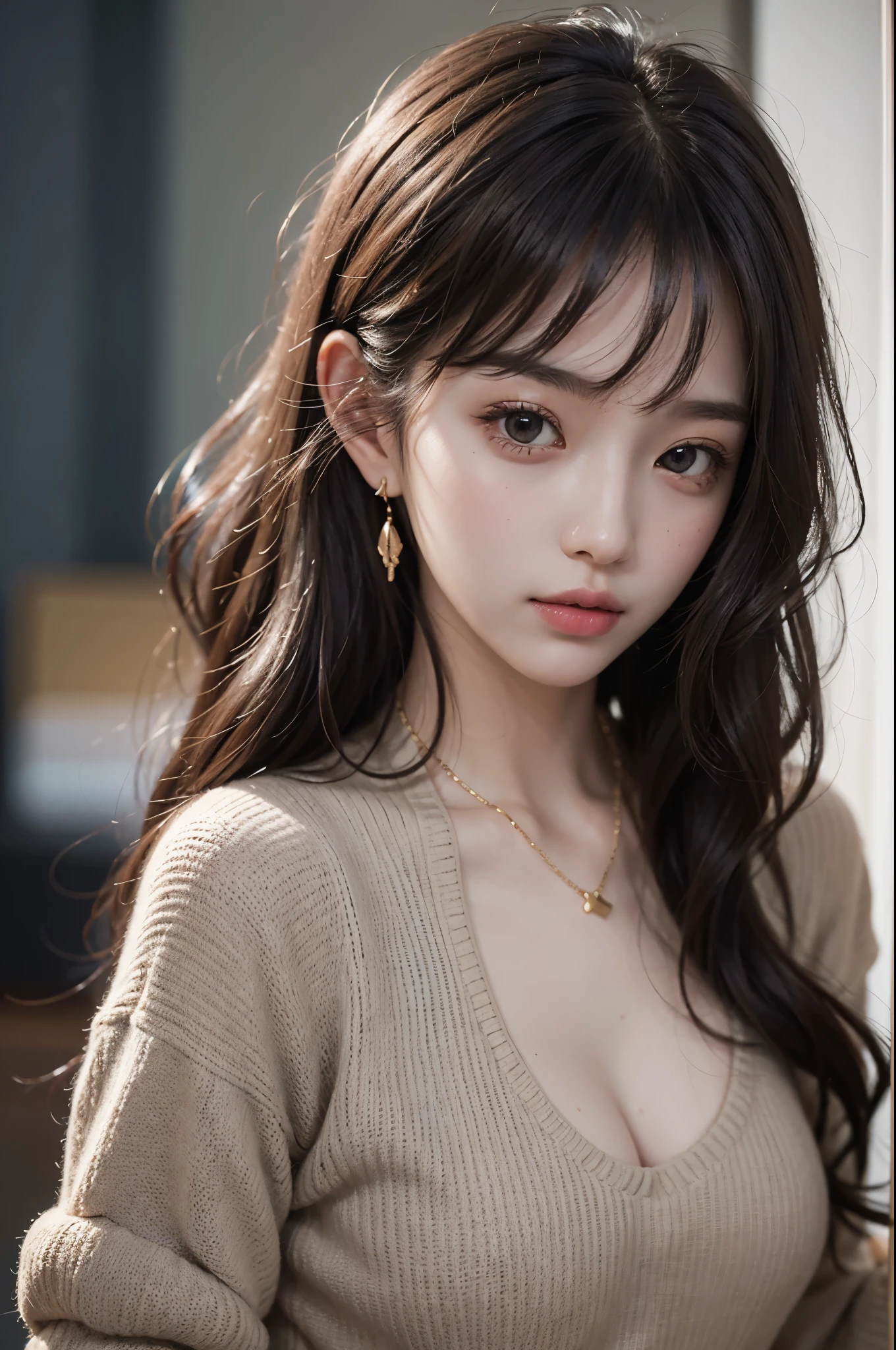 (最高qualityのディテール)、real、8K UHD、High resolution、(1 girl:1.2)、super detail、高qualityテクスチャ、intricate details、detailed、非常detailedなCG、高qualityの影、Detail beautiful delicate face、Detail beautiful delicate eyes、Depth of bounds written、Ray tracing、20th generation、Pretty Kpop Girl、(Korean Ulsan Face)、slender face、(Ulsan-6500-V1.1:0.6)、Pure Eros Face_v1、glow eyes、perfect body、 view viewer、(最高qualityのディテール:1.2)、real、8K UHD、High resolution、(1 girl:1.2)、super detail、高qualityテクスチャ、intricate details、detailed、非常detailedなCG、高qualityの影、Detail beautiful delicate face、Detail beautiful delicate eyes、Depth of bounds written、Ray tracing、20th generation、Pretty Kpop Girl、(Korean Ulsan Face)、slender face、(Ulsan-6500-V1.1:0.6)、cheek、glossy lips、、high resolution, best image quality, 最高quality, photorealistic, 超detailed, realな写真, 4K 8K UHDフルカラーRAW写真, fujifilm(Medium format), hasselblad, carl zeiss, incredible dynamic range photography(convenience_Art by Smooth-768:1.1),High resolution, High pixel count, 明確なdetailed, clear image, natural color reproduction, noise reduction, high fidelity, quality, Software improvements, upscaling, Optimized algorithm, professional level retouching,
1. Oversized coat:
The coat is、Choose an oversized design that covers from shoulders to knees.。Color is classic navy or black、or warm khaki or beige, Such.、Choose colors that match the season。
2. Knitted sweater or turtleneck:
To protect yourself from the cold、Knitted sweater or turtleneckを選択してください。Match the texture and color of the knit to the coat.。
3. wide leg pants:
For pants, Choose a wide-leg design、Combines ease of movement and style。Denim in dark tones or black trousers will look good.。
4. knee high boots:
What is included in an oversized coat、足首からふくらはぎまでカバーするknee high bootsとの組み合わせ。Boots are black or dark brown and chic.、Gives a stylish impression。
5. accessories:
シンプルなゴールドまたはシルバーのaccessoriesを選ぶ、Add elegance to your outfit。for example、Long necklaces and large earrings are recommended.。
6. handbag:
handbag、Choose a color that matches the tone of your outfit.。ショルダーバッグやトートバッグはconvenienceでスタイリッシュ。
7. Makeup and hairstyle:
In makeup, Choose natural colors、Make your skin look beautiful。wavy hair、By creating loose curls、Appeal to softness。