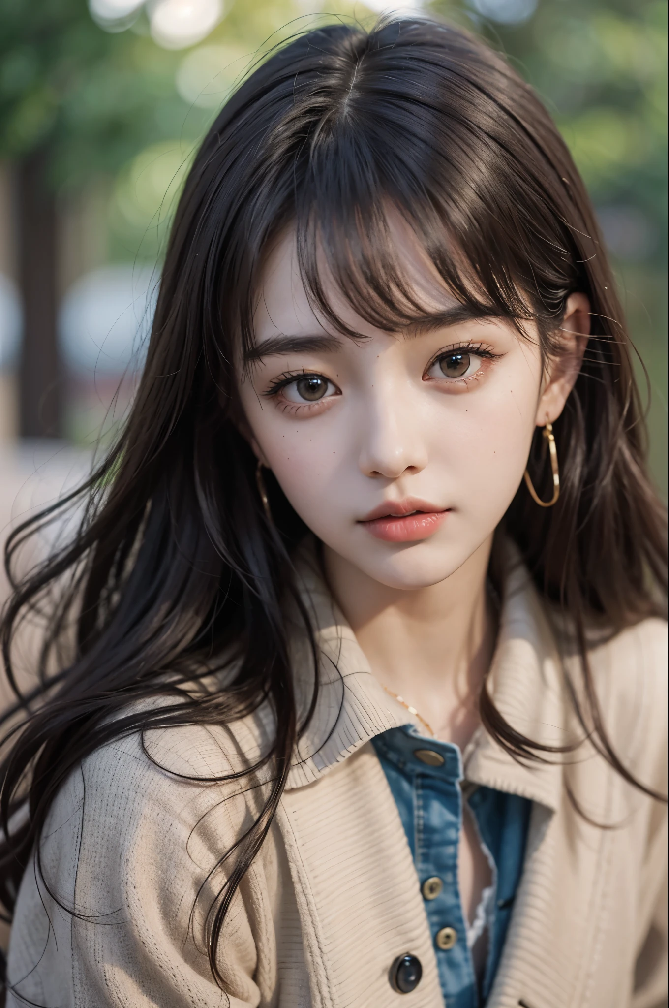 (最高qualityのディテール)、real、8K UHD、High resolution、(1 girl:1.2)、super detail、高qualityテクスチャ、intricate details、detailed、非常detailedなCG、高qualityの影、Detail beautiful delicate face、Detail beautiful delicate eyes、Depth of bounds written、Ray tracing、20th generation、Pretty Kpop Girl、(Korean Ulsan Face)、slender face、(Ulsan-6500-V1.1:0.6)、Pure Eros Face_v1、glow eyes、perfect body、 view viewer、(最高qualityのディテール:1.2)、real、8K UHD、High resolution、(1 girl:1.2)、super detail、高qualityテクスチャ、intricate details、detailed、非常detailedなCG、高qualityの影、Detail beautiful delicate face、Detail beautiful delicate eyes、Depth of bounds written、Ray tracing、20th generation、Pretty Kpop Girl、(Korean Ulsan Face)、slender face、(Ulsan-6500-V1.1:0.6)、cheek、glossy lips、、high resolution, best image quality, 最高quality, photorealistic, 超detailed, realな写真, 4K 8K UHDフルカラーRAW写真, fujifilm(Medium format), hasselblad, carl zeiss, incredible dynamic range photography(convenience_Art by Smooth-768:1.1),High resolution, High pixel count, 明確なdetailed, clear image, natural color reproduction, noise reduction, high fidelity, quality, Software improvements, upscaling, Optimized algorithm, professional level retouching,
1. Oversized coat:
The coat is、Choose an oversized design that covers from shoulders to knees.。Color is classic navy or black、or warm khaki or beige, Such.、Choose colors that match the season。
2. Knitted sweater or turtleneck:
To protect yourself from the cold、Knitted sweater or turtleneckを選択してください。Match the texture and color of the knit to the coat.。
3. wide leg pants:
For pants, Choose a wide-leg design、Combines ease of movement and style。Denim in dark tones or black trousers will look good.。
4. knee high boots:
What is included in an oversized coat、足首からふくらはぎまでカバーするknee high bootsとペア。Boots are black or dark brown and chic.、Gives a stylish impression。
5. accessories:
シンプルなゴールドまたはシルバーのaccessoriesを選択してください、Add elegance to your outfit。for example、Long necklaces and large earrings are recommended.。
6. handbag:
handbag、Choose a color that matches the tone of your outfit.。ショルダーバッグやトートバッグはconvenienceでスタイリッシュ。
7. Makeup and hairstyle:
In makeup, Choose natural colors、Make your skin look beautiful。wavy hair、By creating loose curls、Appeal to softness。