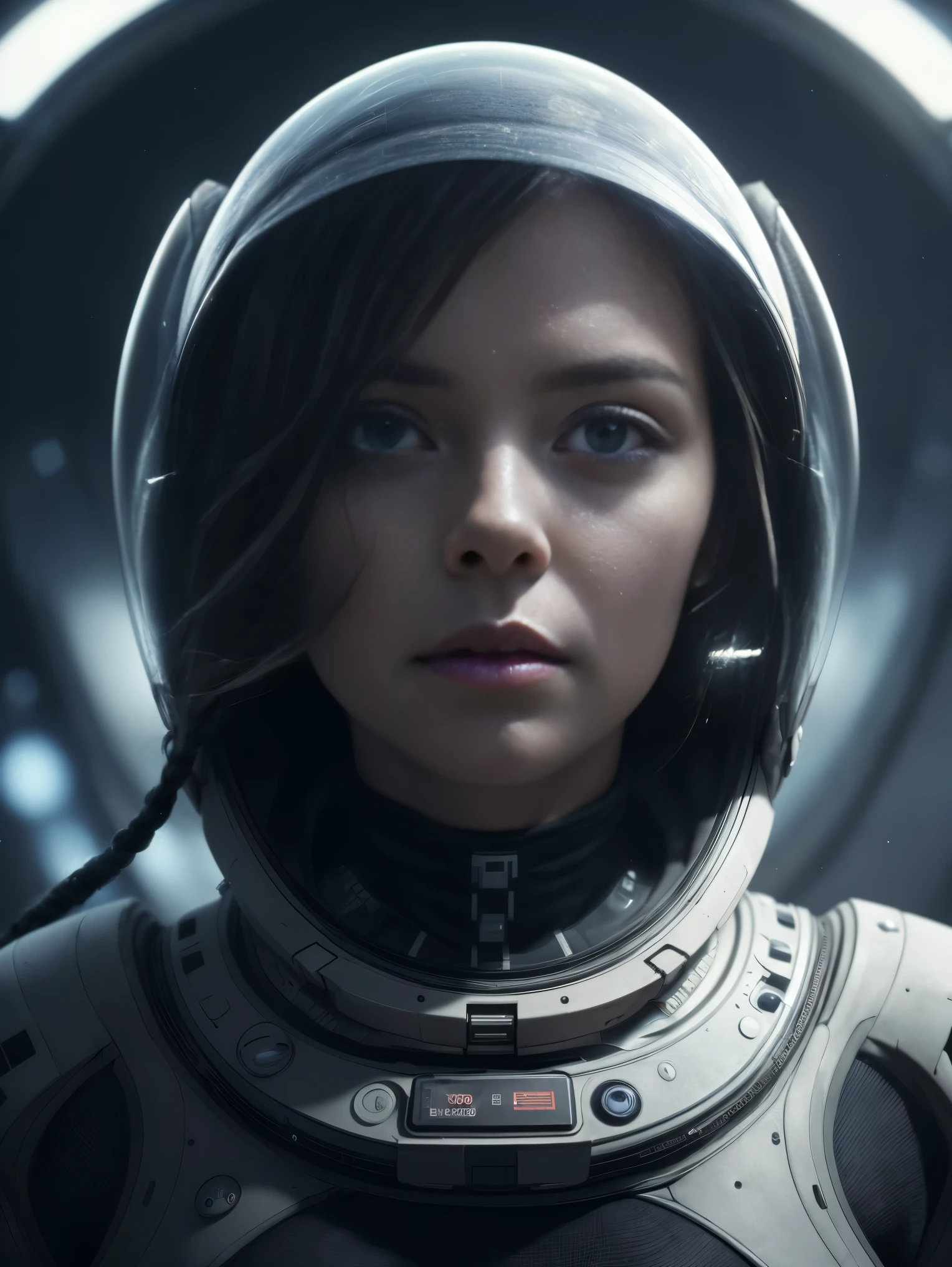 masterpiece,best quality,ultra detailed,highres,high-resolution,4k,4k portrait,8k,(8k portrait),unity 8k wallpaper,extremely detailed CG,realistic,RAW photo,real person(portraitphotography),photorealistic,detailed skin, (No-man's-sky Game Design Picture:1.1),(1girl),Bizarre animal,The girl is wearing space suit,A spaceship is flying in the sky,Face the front,On the ground,Ground,any moon floating in the sky,(face),((front)),(A girl looking in front),18 -year -old British woman,smile,fun,((Alien and commemorative photo)),((Bizarre creatures and commemorative photos)),(Giant spacecraft),Above the knees,Spread earth,Stand on the hill,(Alien standing next to a girl),(A strange creature is attached to her),With a yellow mesh in the blue god,Classic French Braid,__eye_color,amb__,portrait512 Cyborg512 Tay512, electronics, motors, wires, buttons, lcd,traditional media,abstract dream, space, intricate, grand scale, alone, cinematic film still, insane detail, sharp focus, depth of field, realistic lighting, (realistic perspective), complex, (multiple subjects), 4k HDR,