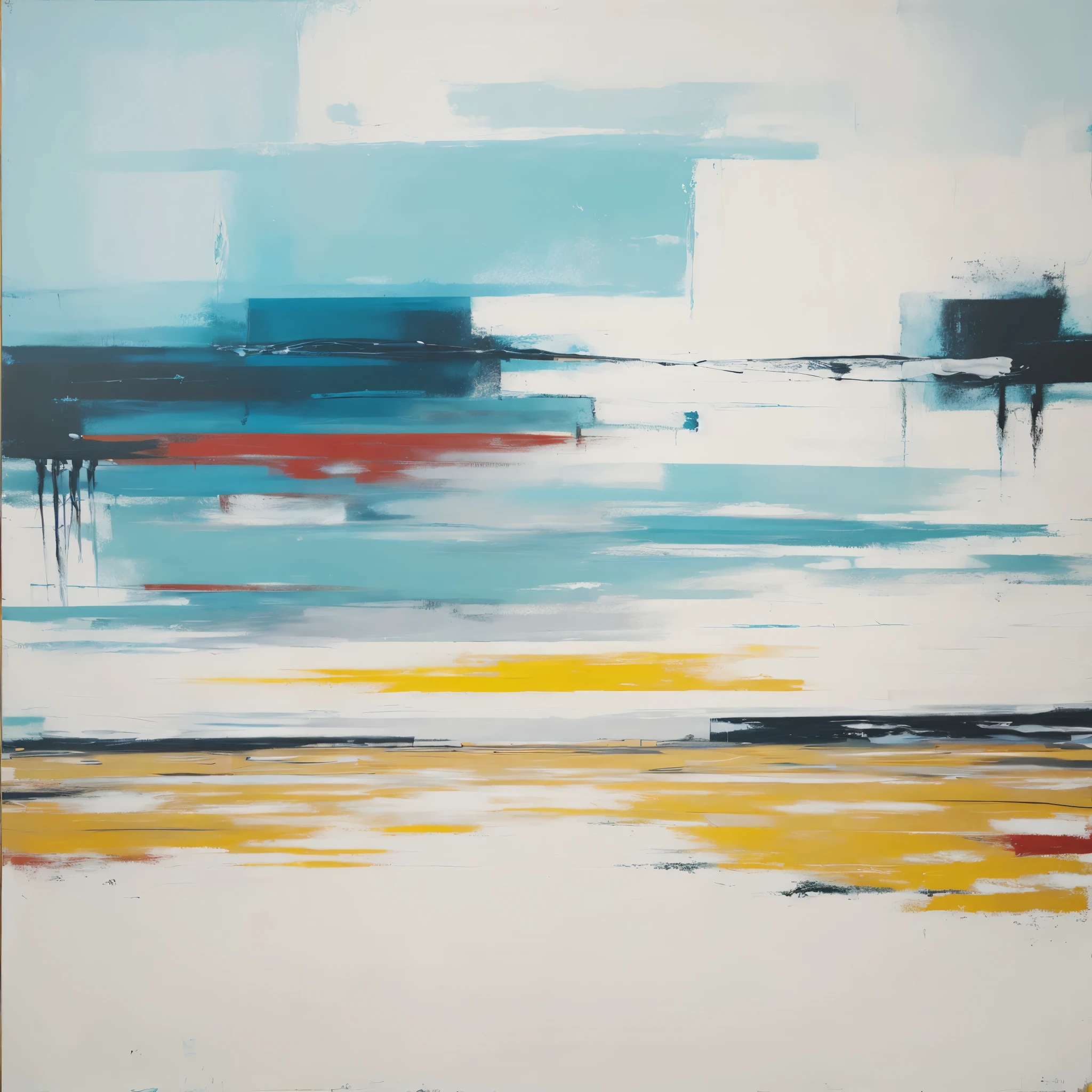 (abstract painting:1.4), field, desolate wasteland