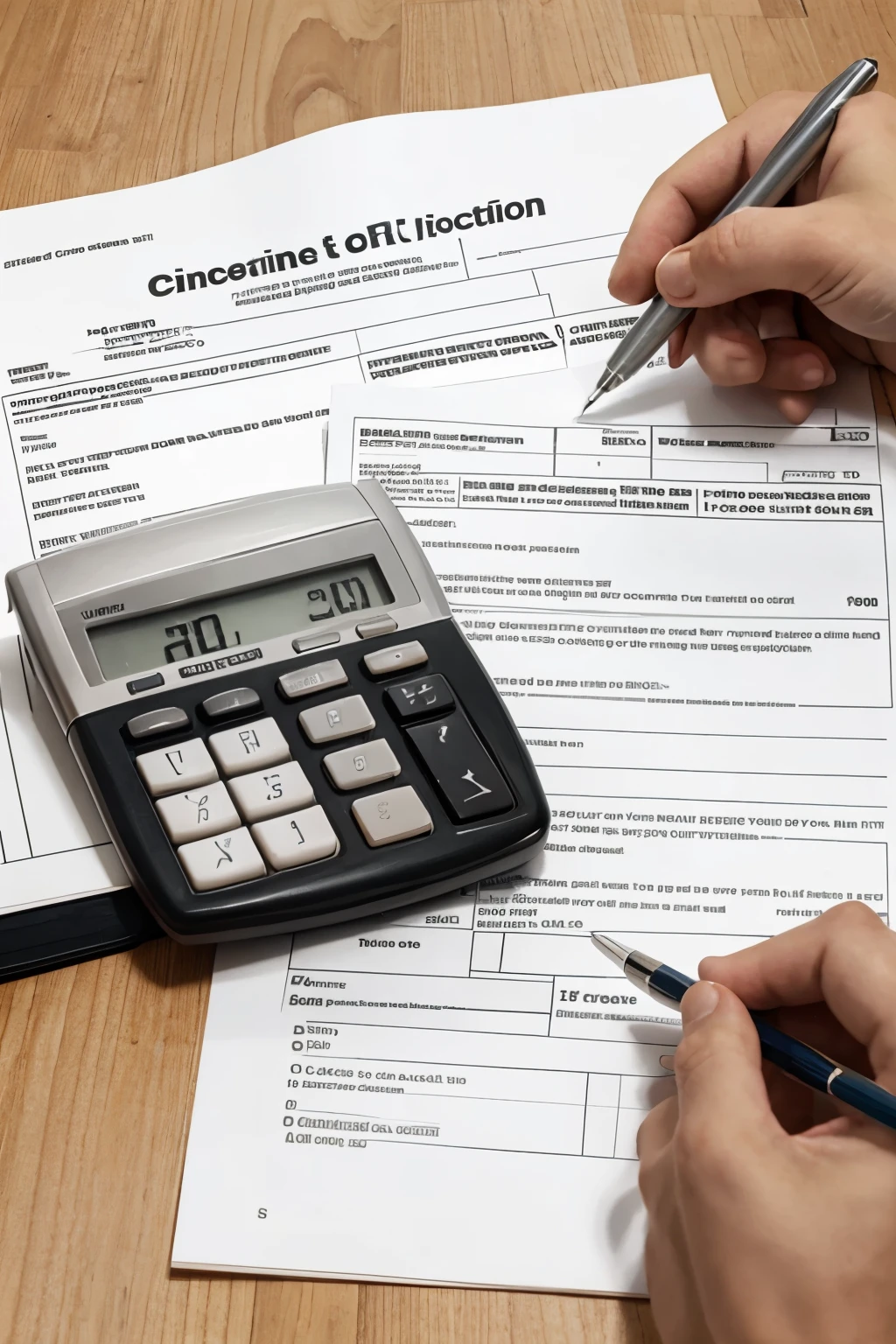 create income tax declaration ad