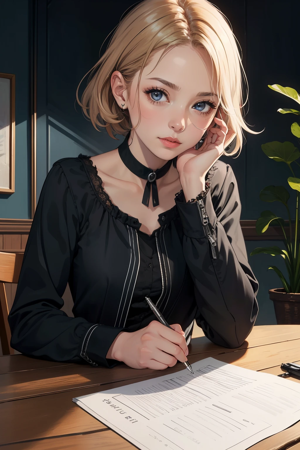 ((best quality)), ((Meisterwerk)), (detailliert), perfektes Gesicht