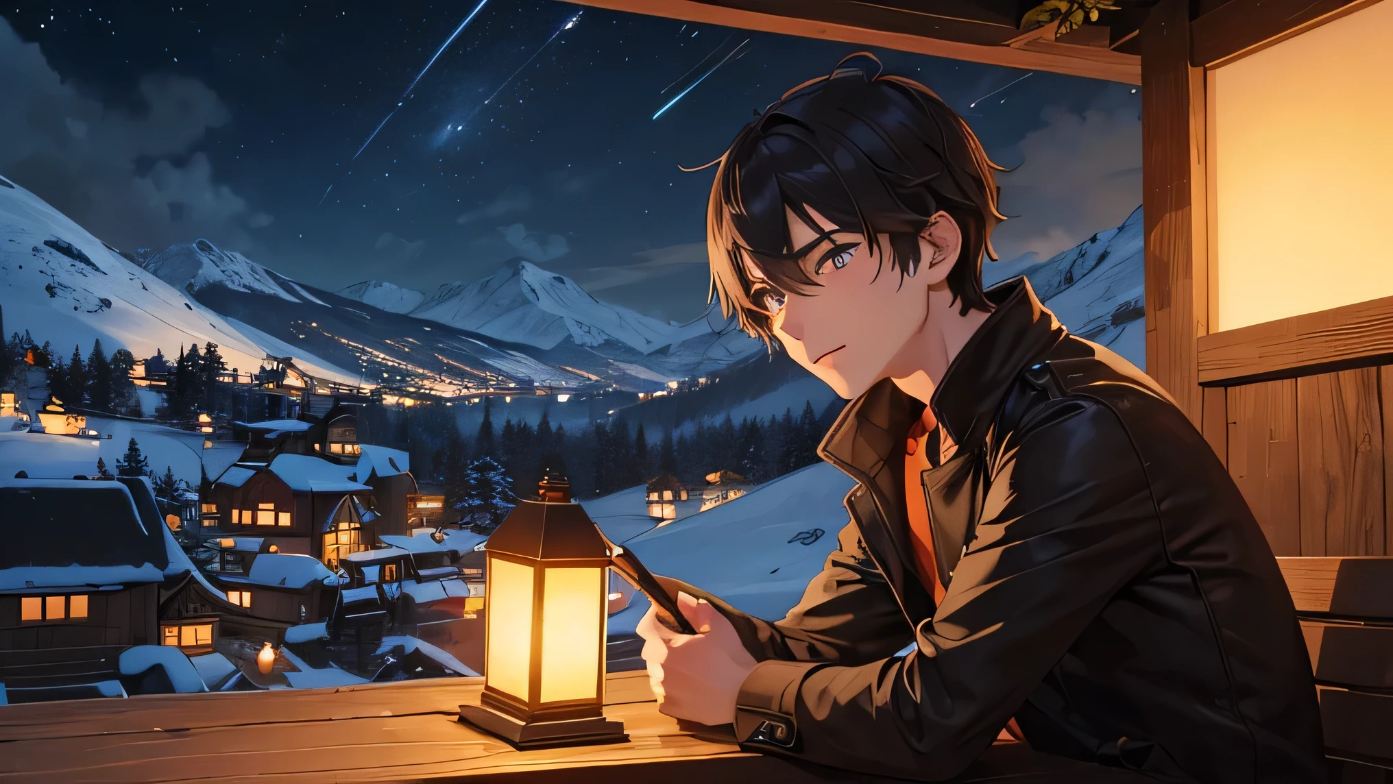 Uma noite fria de outono, Oliver concocted a particularly elaborate story about a treasure hidden in the nearby hills... He convinced a group of curious onlookers to accompany him on a nighttime expedition in search of this legendary fortune...