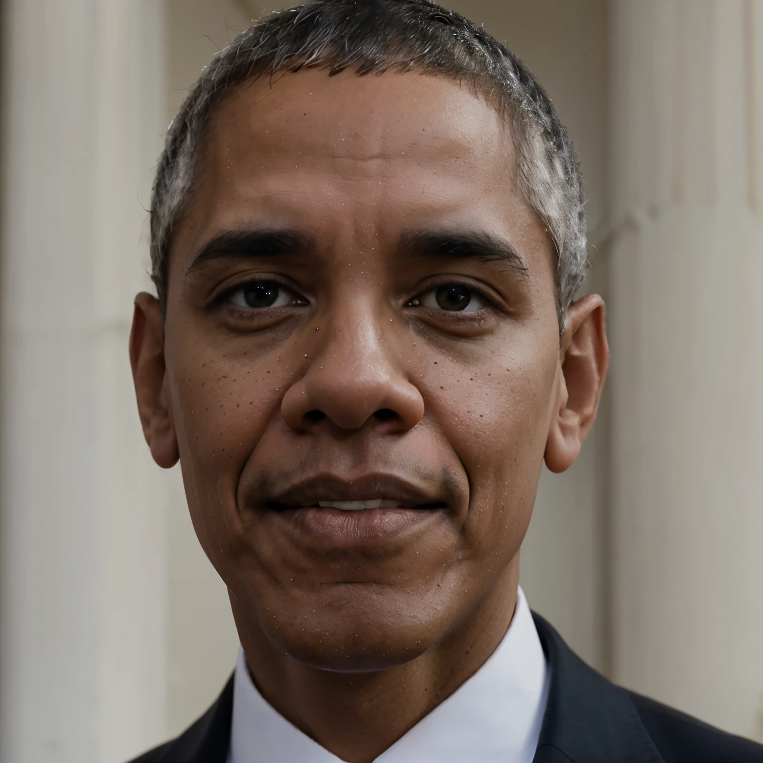 White Barack Obama