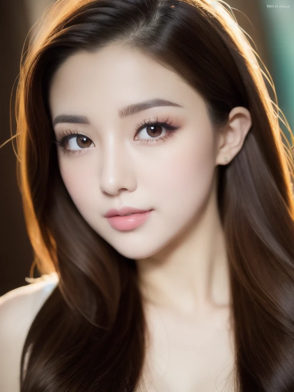 (realistic、masterpiece、Best Quality、8K、highres、high resolution:1.3)、1 girl、Big breasts、white bikini、looking at viewers、super fine face and eyes、long hair、 upper body、