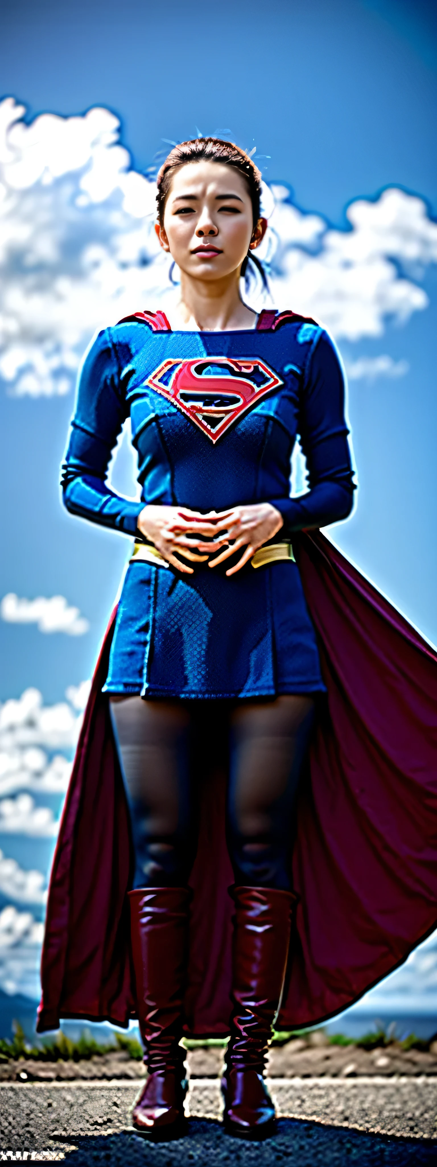 Transform into Supergirl、