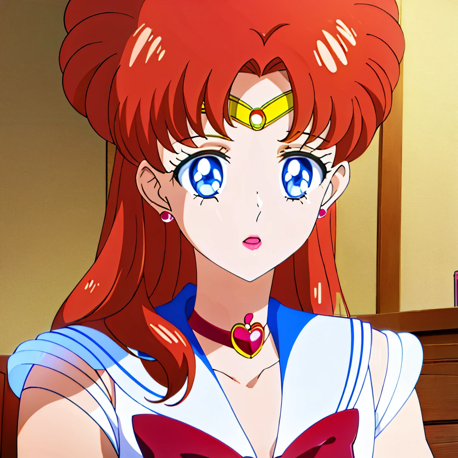 (masterpiece, best quality:1.2), Sailor Moon 2010s,1 girl, alone